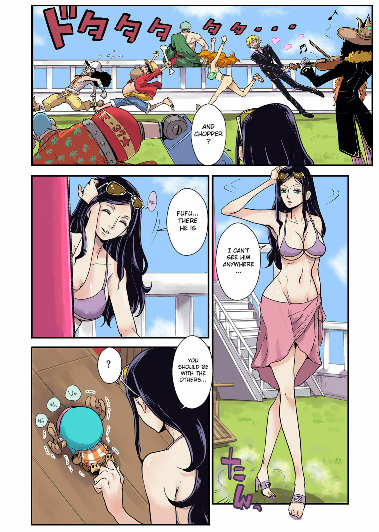 [Oukokusan (Kakutou Oukoku)] CHOP STICK (One Piece) [Mant]
