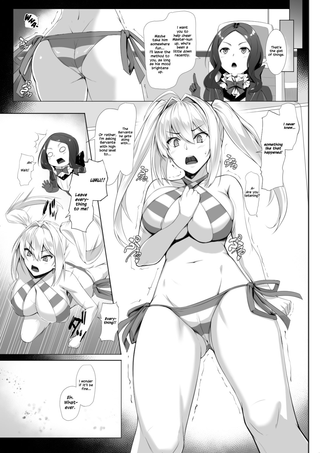 [Kuroshiro Desire (Akitsuki Karasu)] Bebe Nero (Fate/Grand Order) {Hennojin}