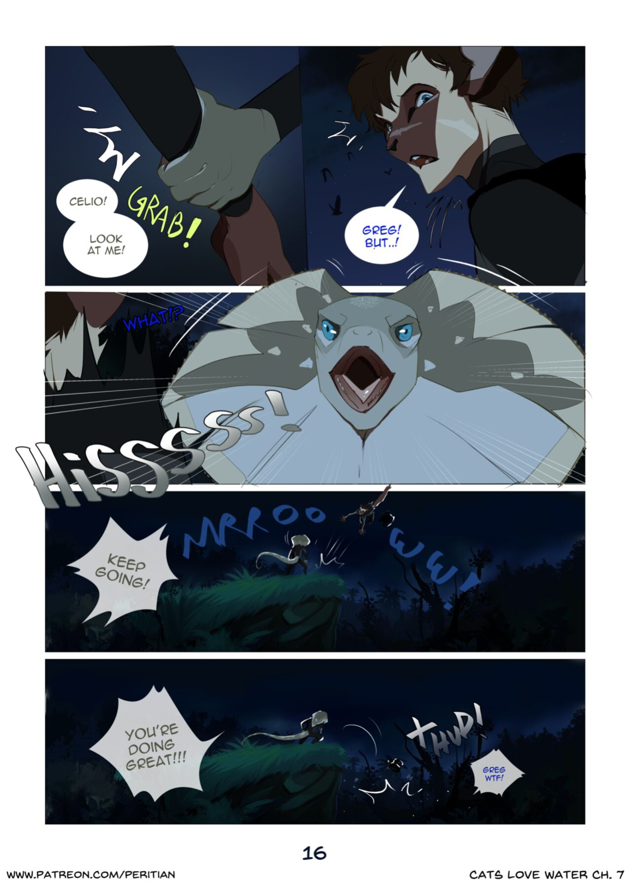 [Peritian] Cats love water 7