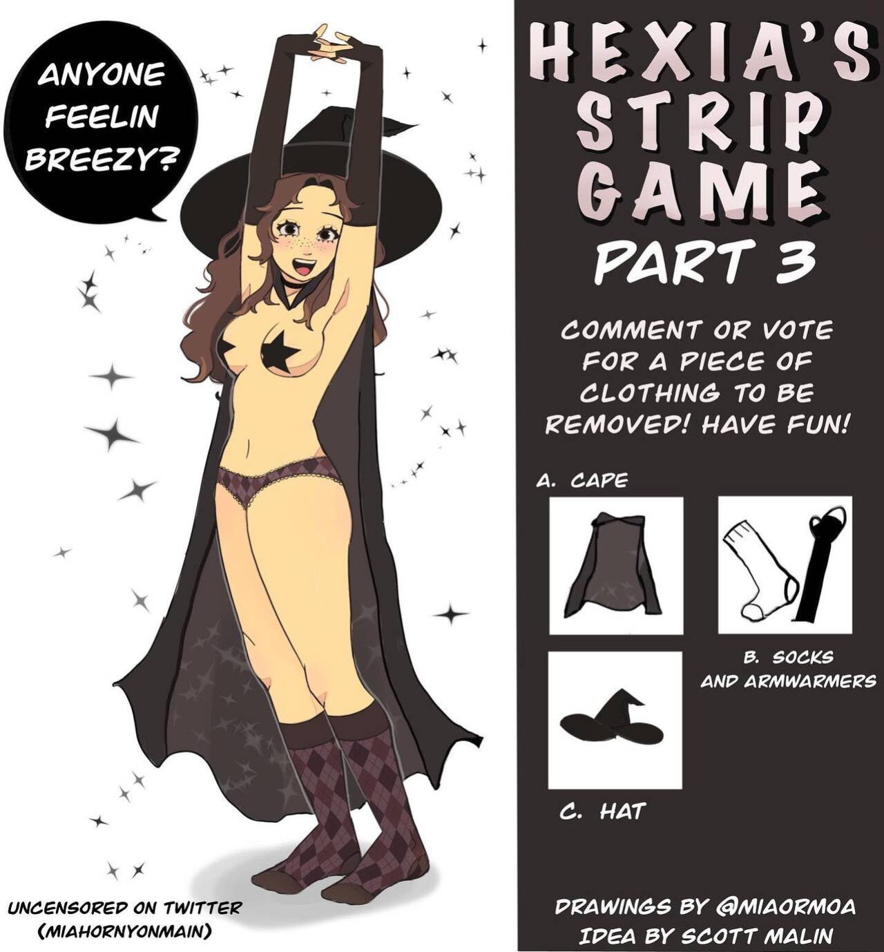 [Miaormoa] Hexia's Strip Game