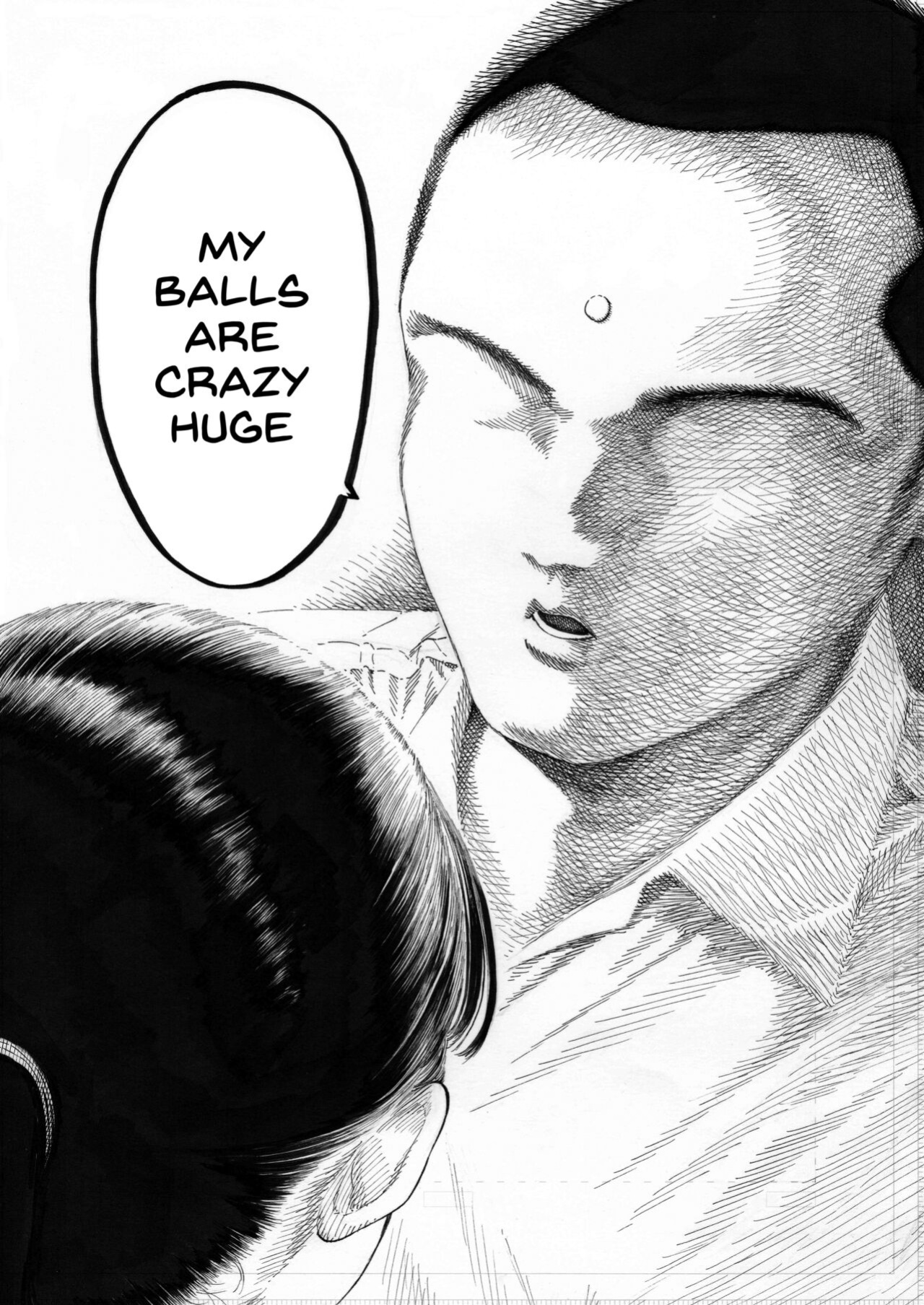 [Hiruneya-san (Hirune, Yotsuya Keitaro)] Sekaiichi Kintama ga Dekai Koukousei no Hanashi [SDTLs]