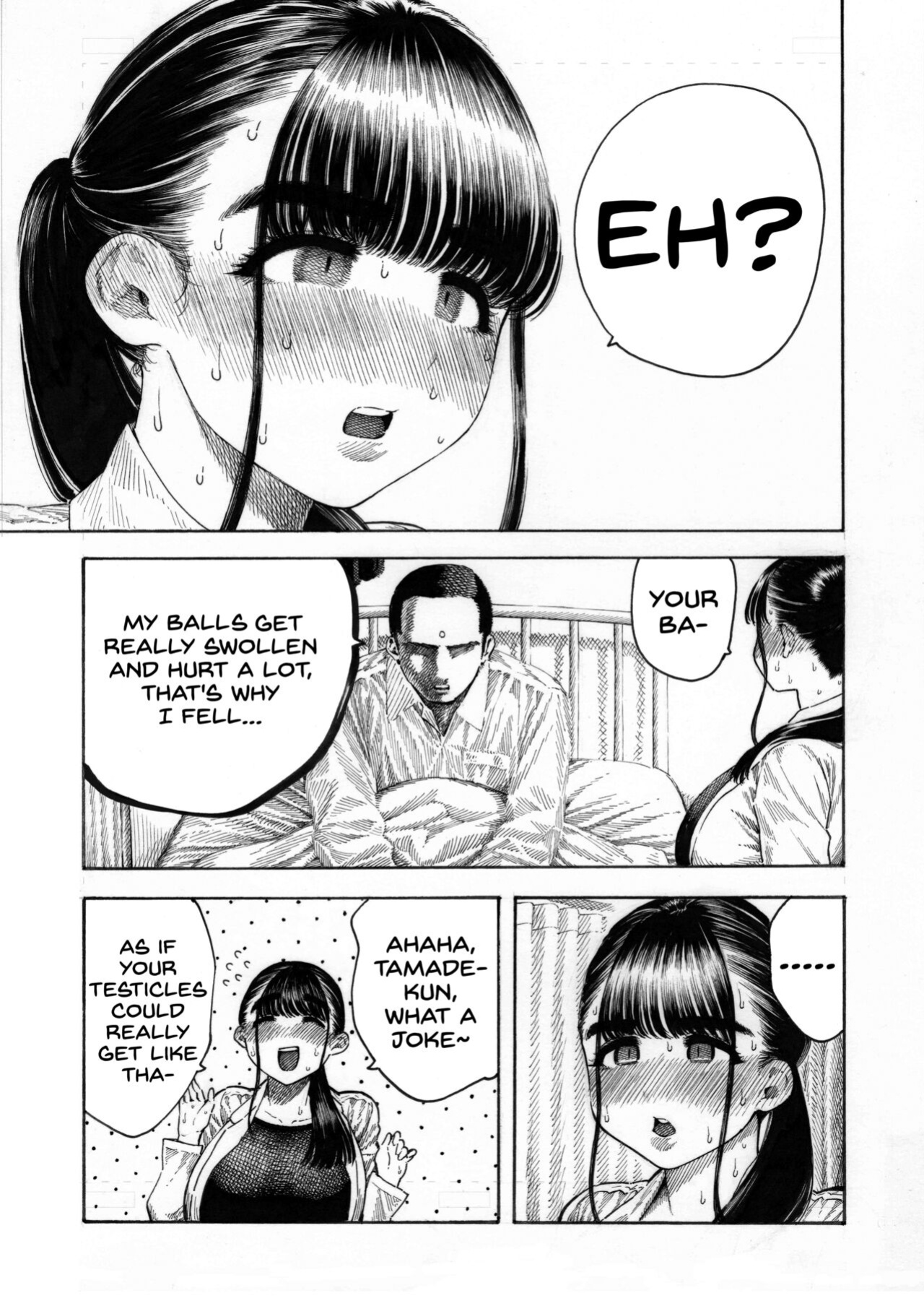 [Hiruneya-san (Hirune, Yotsuya Keitaro)] Sekaiichi Kintama ga Dekai Koukousei no Hanashi [SDTLs]