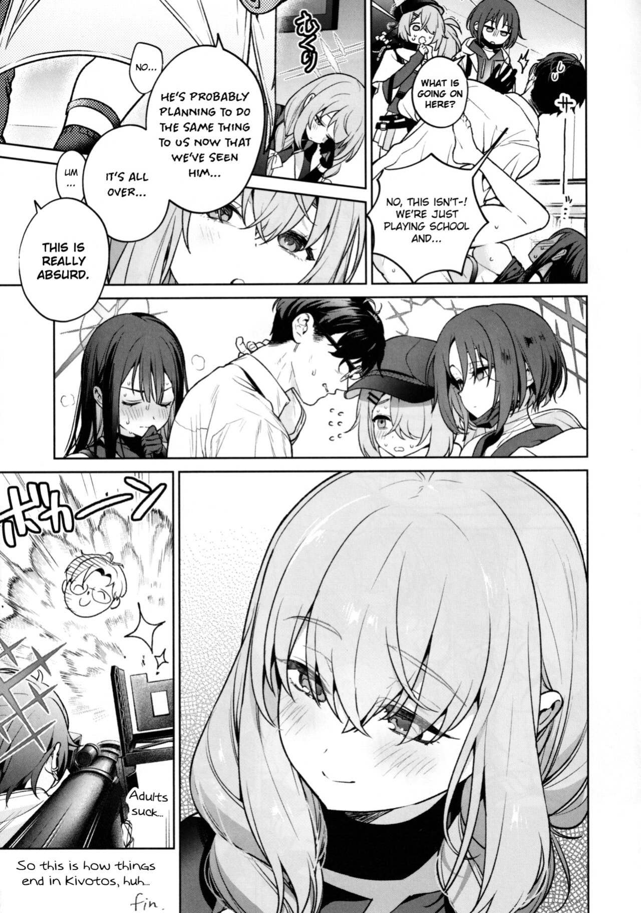 (C101) [Ozitan Yasan (Mameojitan)] Saori to Atsuko ni Obenkyou Oshieru Hon | A Book About Teaching Saori and Atsuko How to Study (Blue Archive) [Douzo Lad Translations]