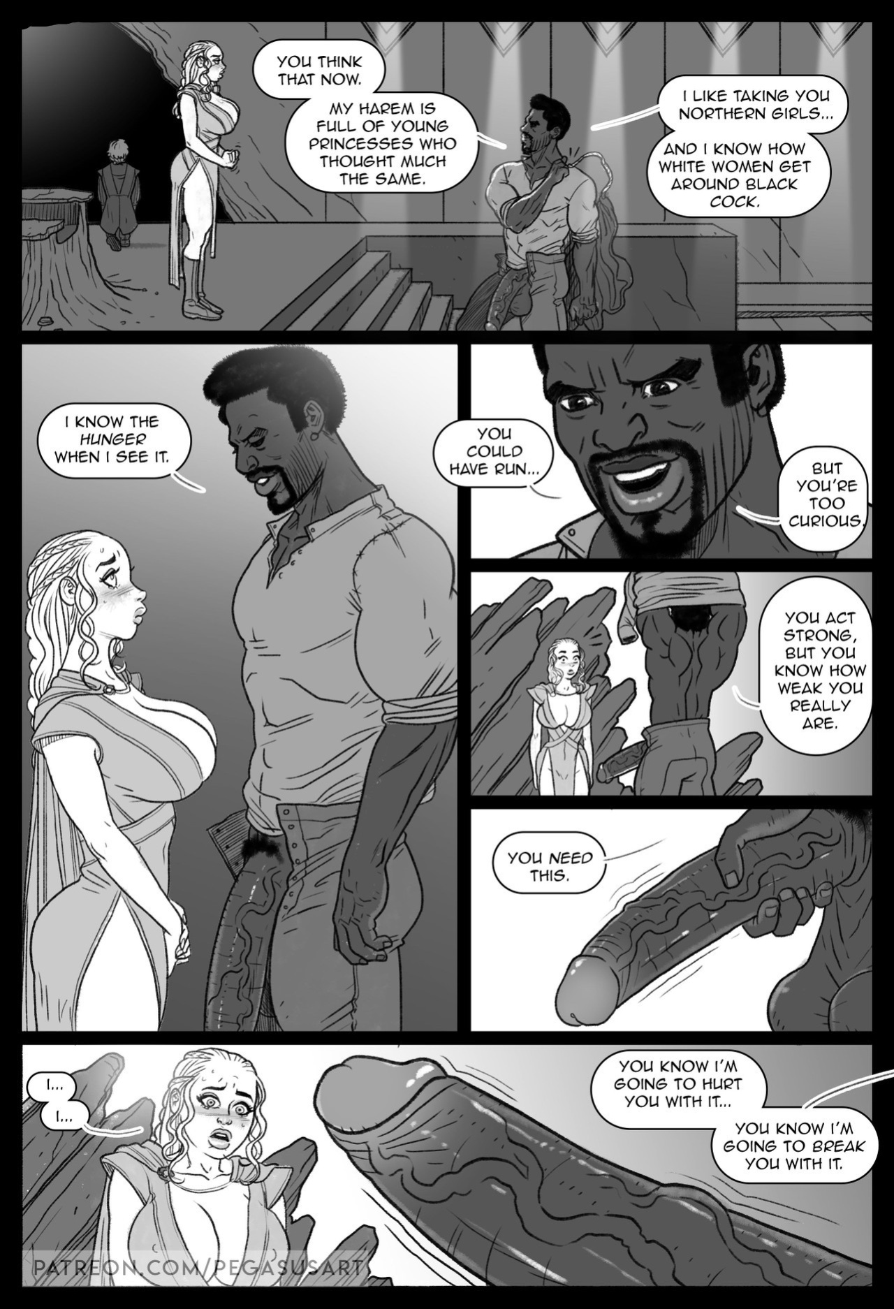 [Pegasus] Game of Thrones - BLACKED 1 - Daenerys Dominated