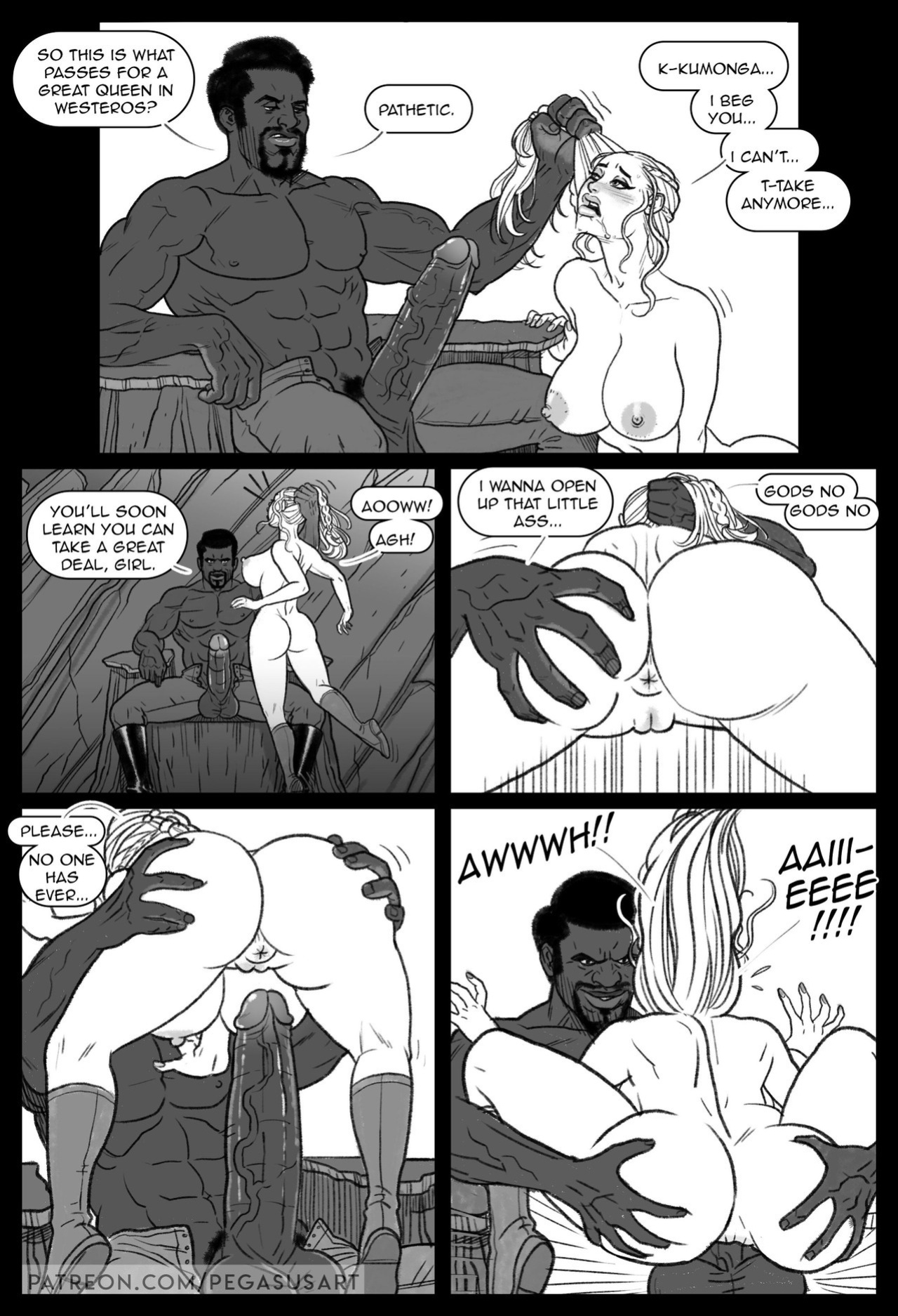 [Pegasus] Game of Thrones - BLACKED 1 - Daenerys Dominated