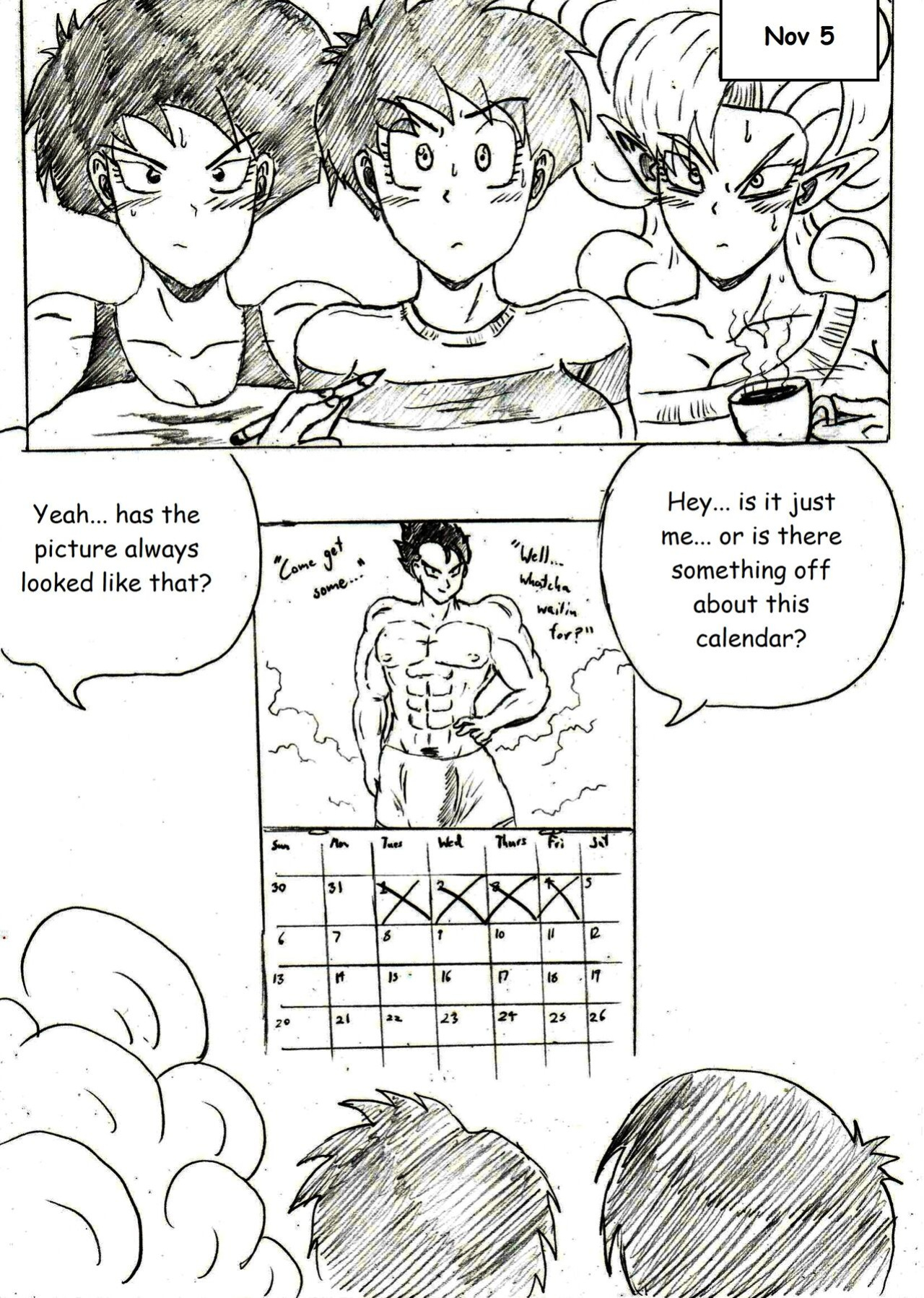 [TheWriteFiction] No Nut November (Dragon Ball Z)