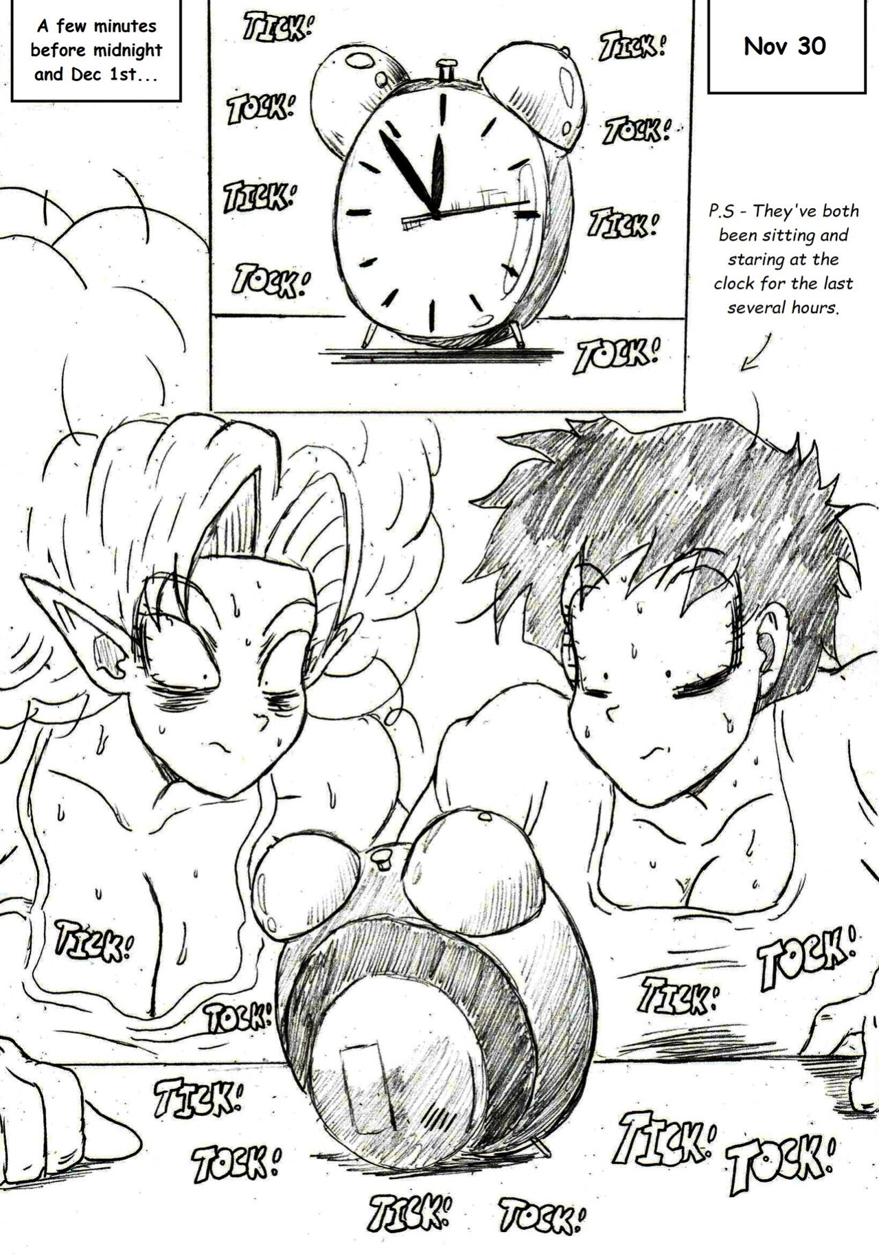 [TheWriteFiction] No Nut November (Dragon Ball Z)