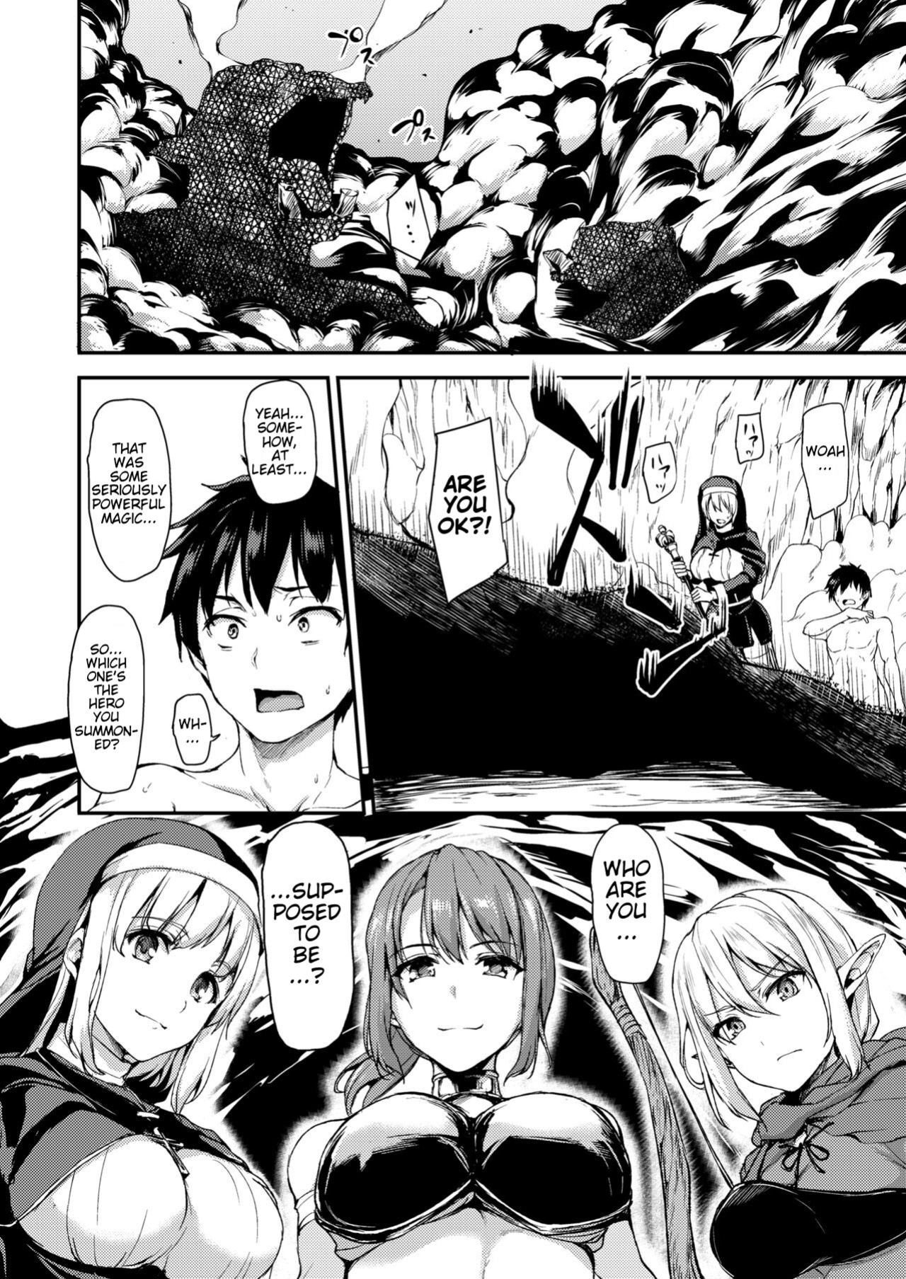 [Shimapan (Tachibana Omina)] Isekai Harem Monogatari Ch.1 [FunnyTL]