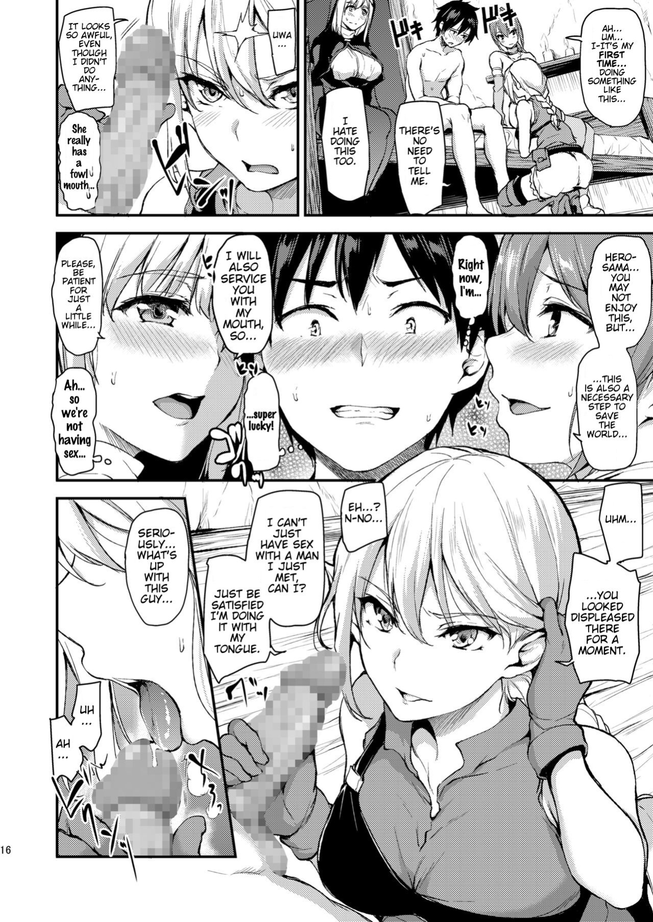 [Shimapan (Tachibana Omina)] Isekai Harem Monogatari Ch.1 [FunnyTL]