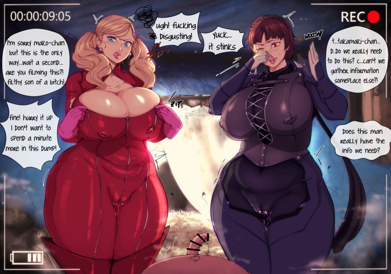 [BitterCream] Anne & Makoto Clue Hunting (Persona 5)