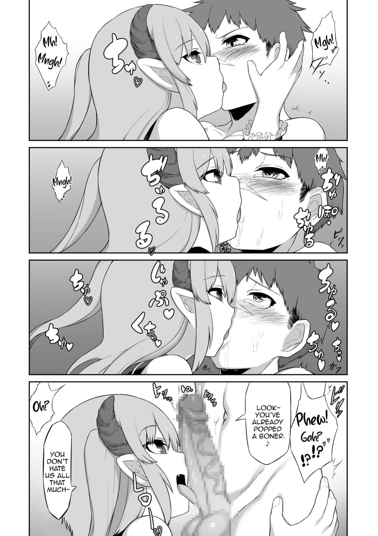 [Blitzkrieg (Moscow)] Futago Succubus to Mahou no Onaho | The Succubus Twins and the Magical Onahole [FemdomScans]