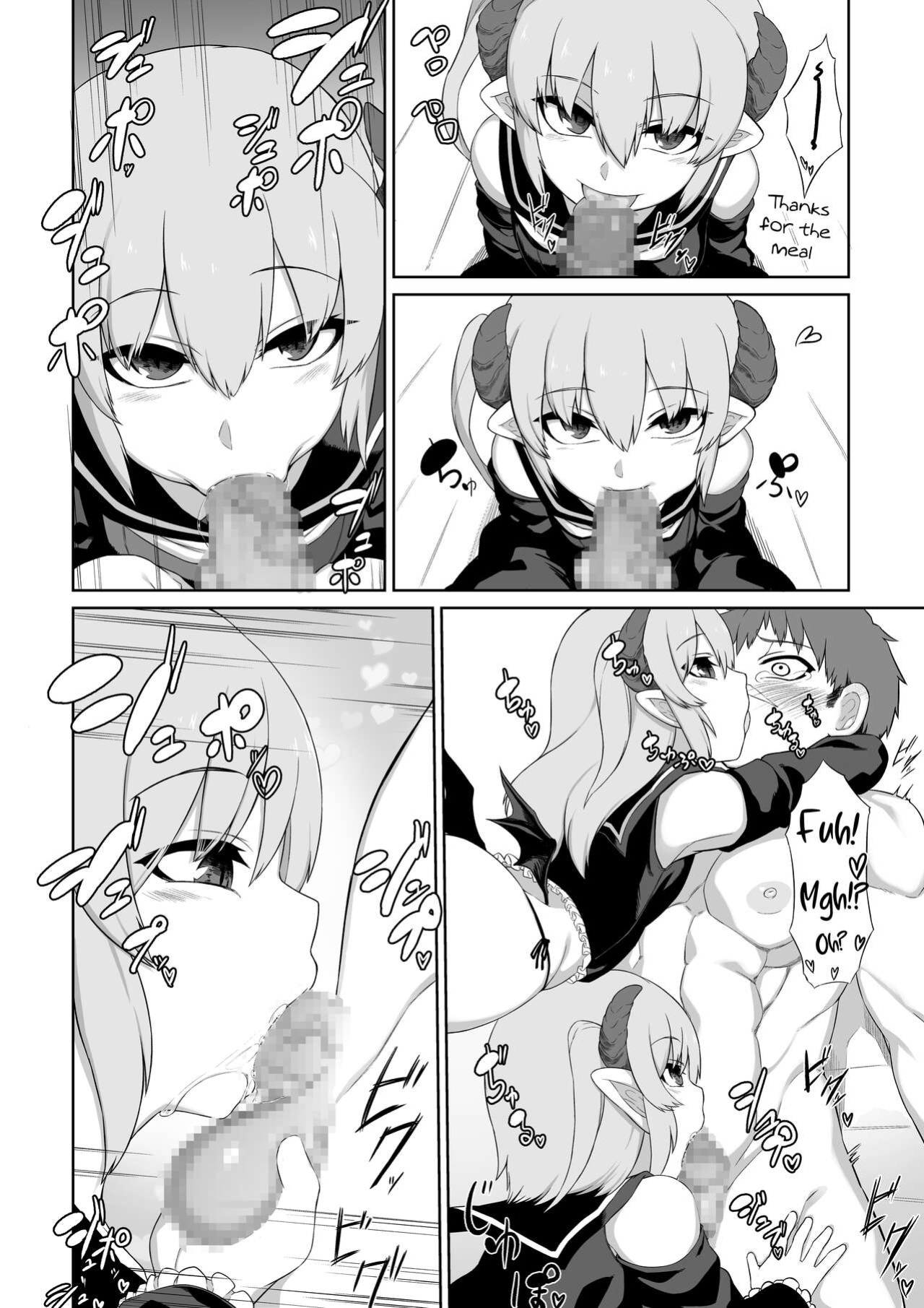 [Blitzkrieg (Moscow)] Futago Succubus to Mahou no Onaho | The Succubus Twins and the Magical Onahole [FemdomScans]