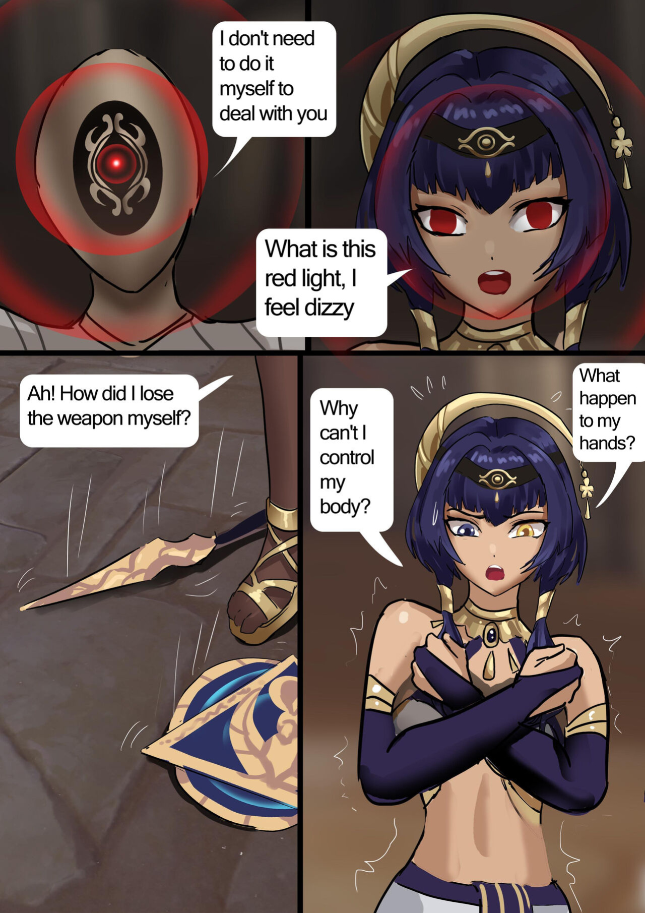 [King] Original_God_Binding_-_Candace_and_Dehya