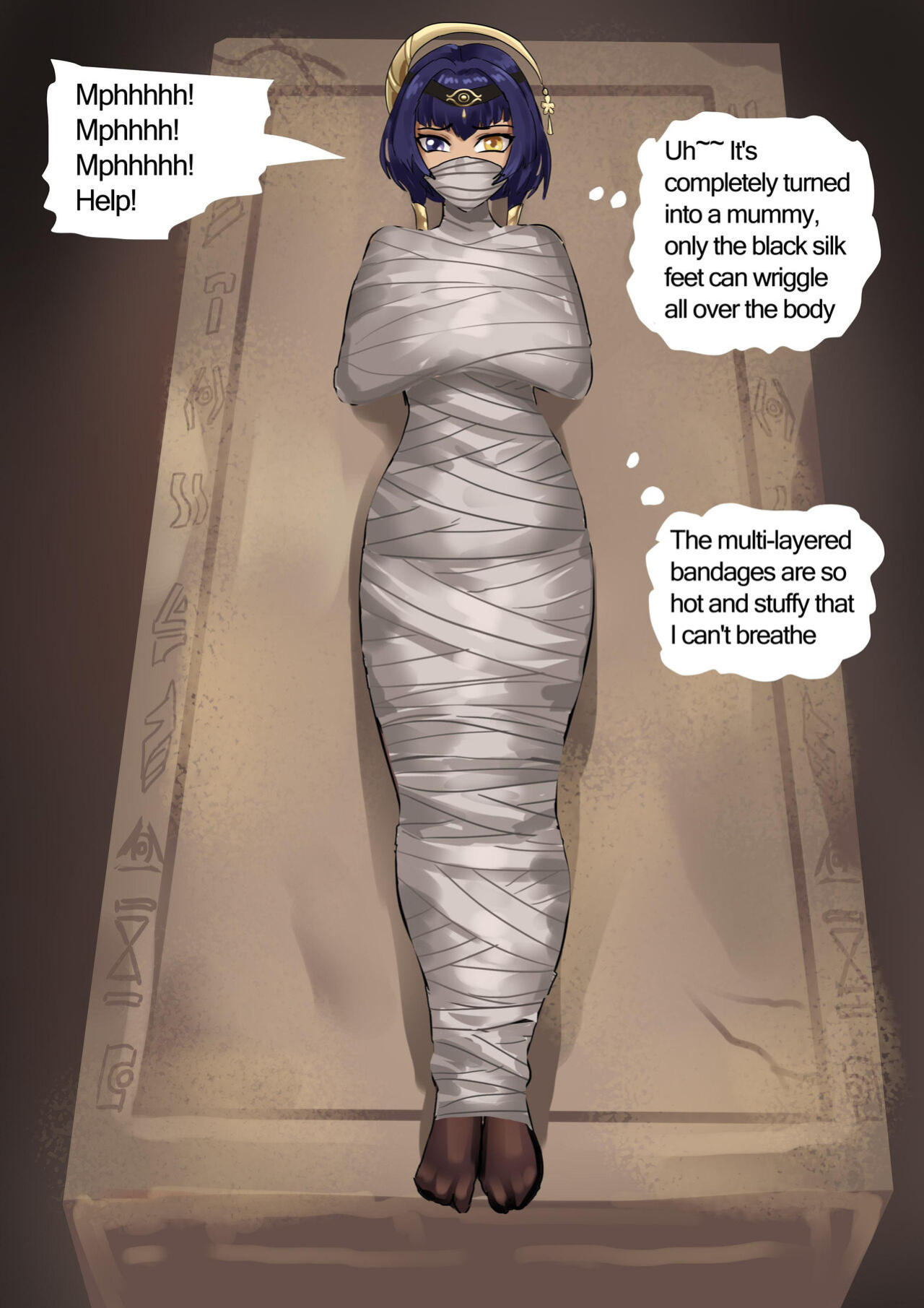 [King] Original_God_Binding_-_Candace_and_Dehya