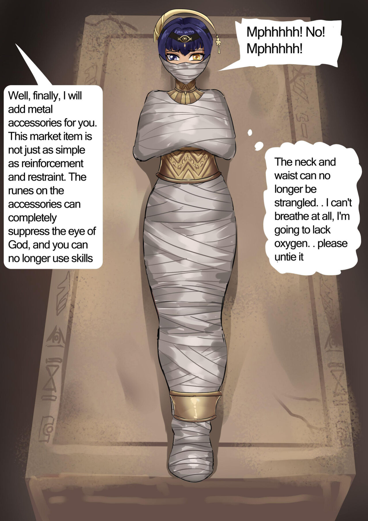 [King] Original_God_Binding_-_Candace_and_Dehya