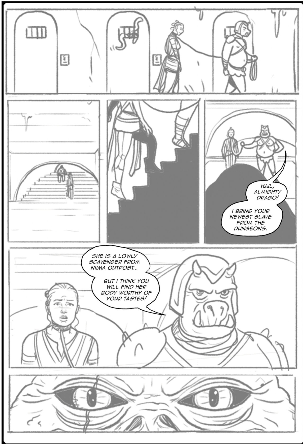 [Pegasus] Rey: Slave of the Hutt [COMPLETED]