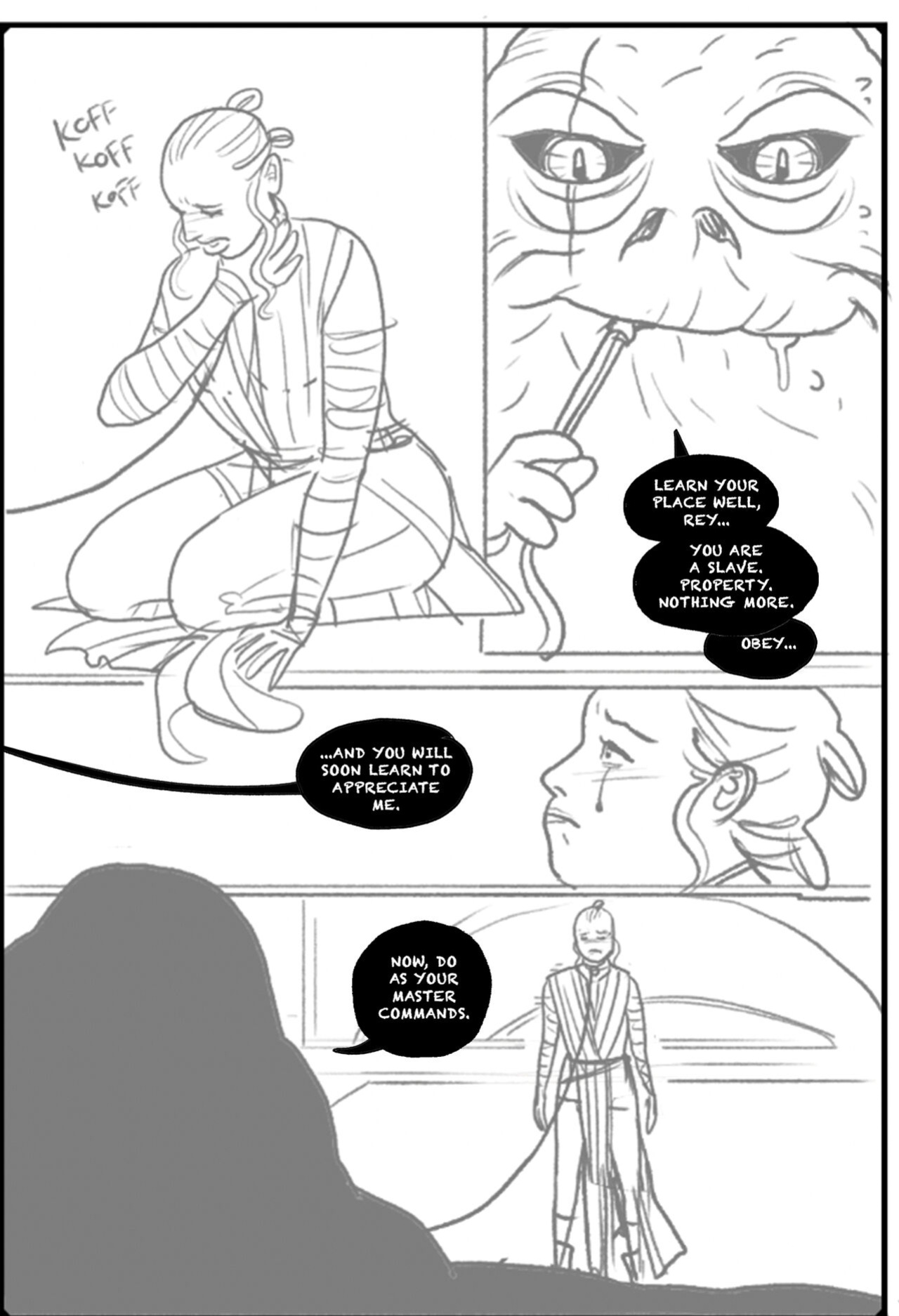 [Pegasus] Rey: Slave of the Hutt [COMPLETED]