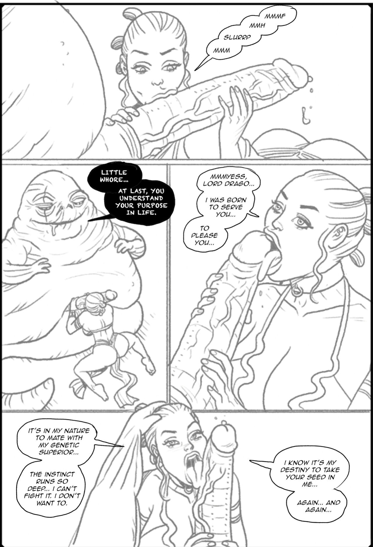 [Pegasus] Rey: Slave of the Hutt [COMPLETED]