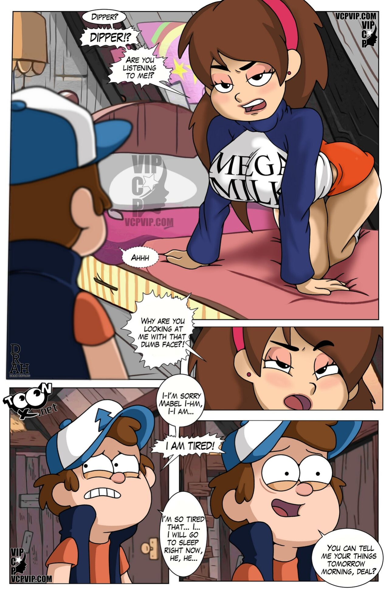 [Drah Navlag] Un Verano de Placer 5 [Gravity Falls] [Kalock]