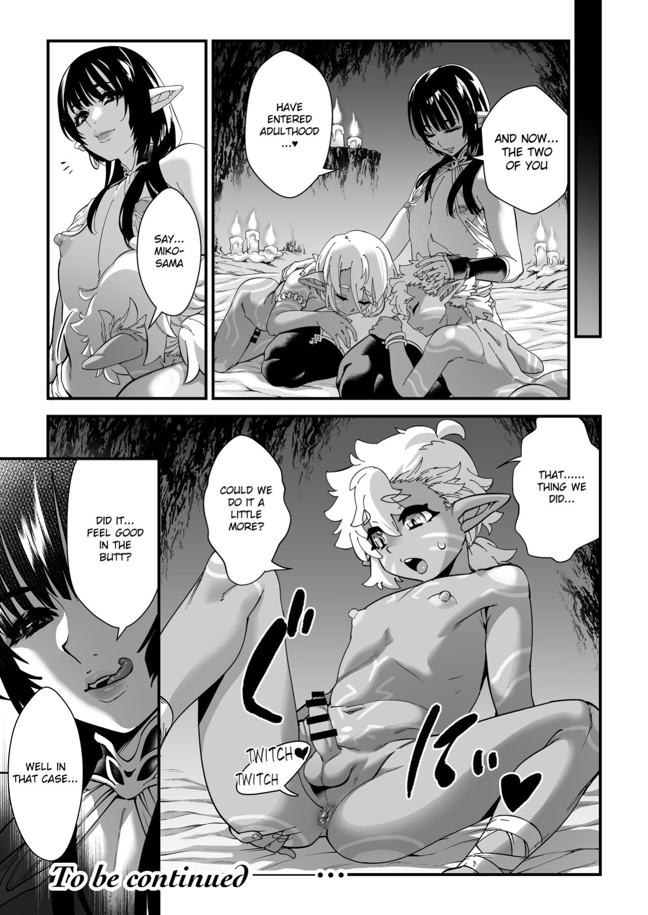 [Tamago no Kara (Shiroo)] Kuroi Mori no o Hanashi - Zenpen - [Dosweeg]