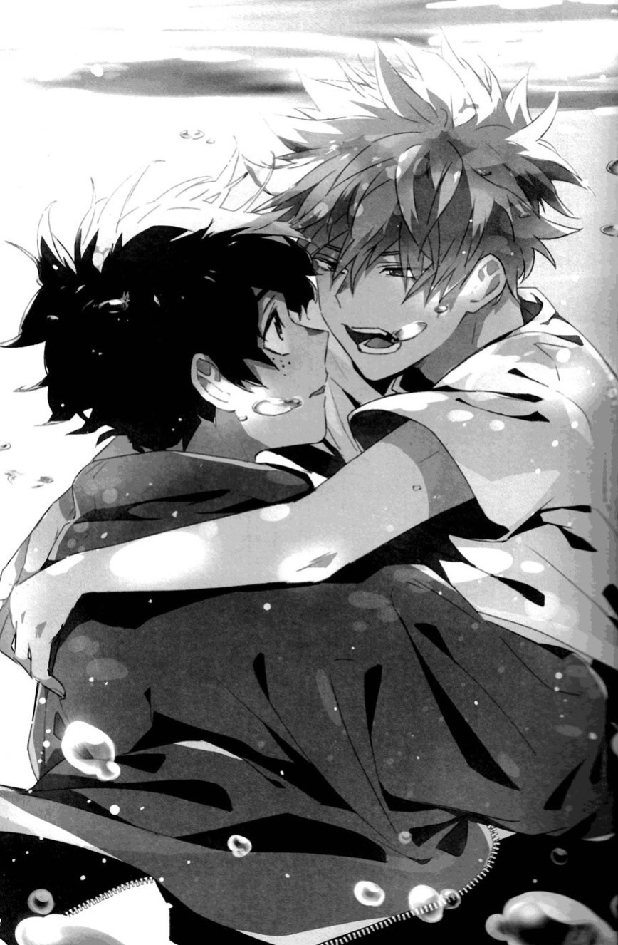 (SUPER27) [Shounen-H (Yuuki)] Boku no Sanso de Ikiteite - Live by my side. (Boku no Hero Academia) [Sudden Happiness Scans]