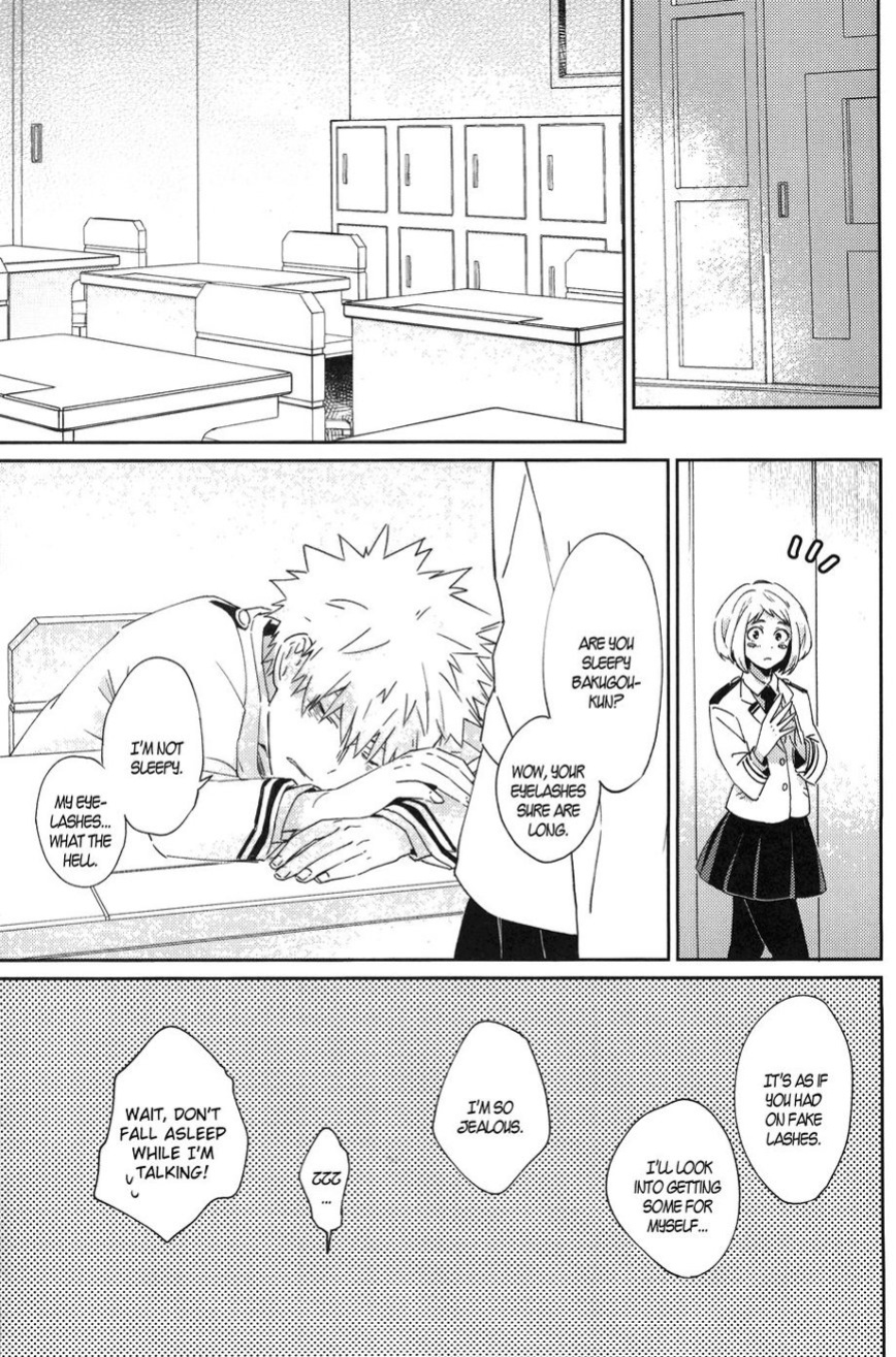 (SUPER27) [Shounen-H (Yuuki)] Boku no Sanso de Ikiteite - Live by my side. (Boku no Hero Academia) [Sudden Happiness Scans]