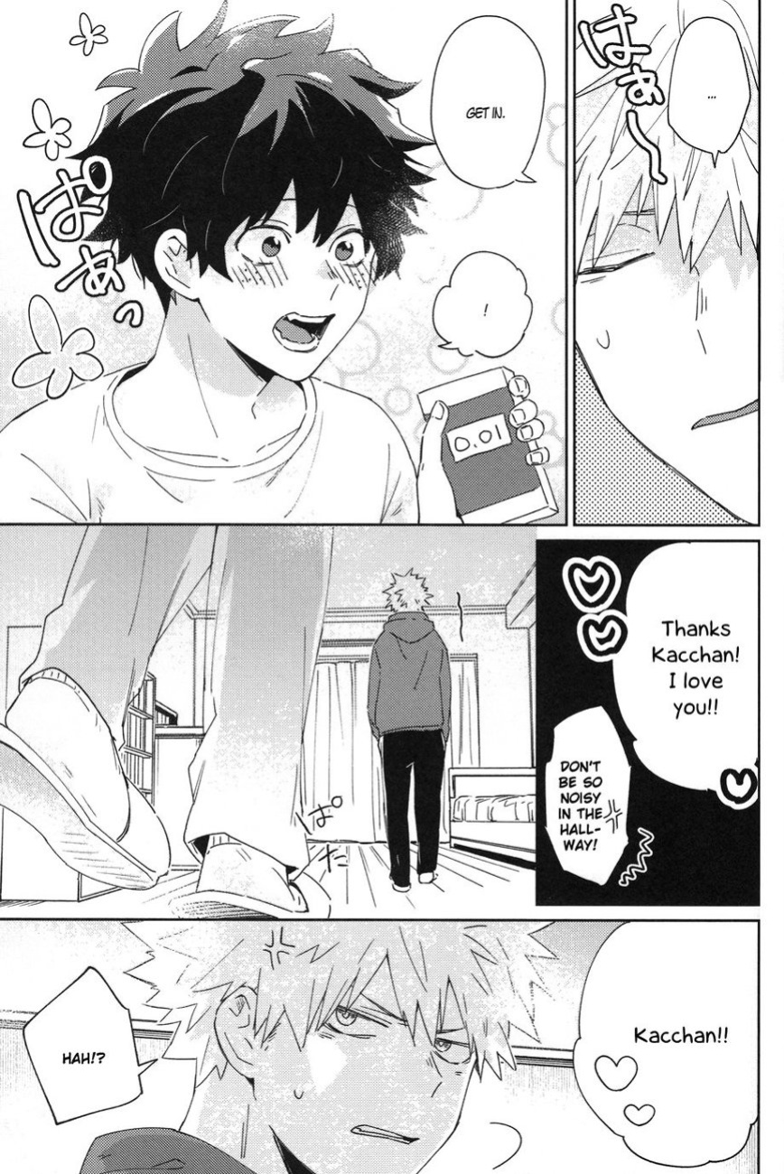 (SUPER27) [Shounen-H (Yuuki)] Boku no Sanso de Ikiteite - Live by my side. (Boku no Hero Academia) [Sudden Happiness Scans]