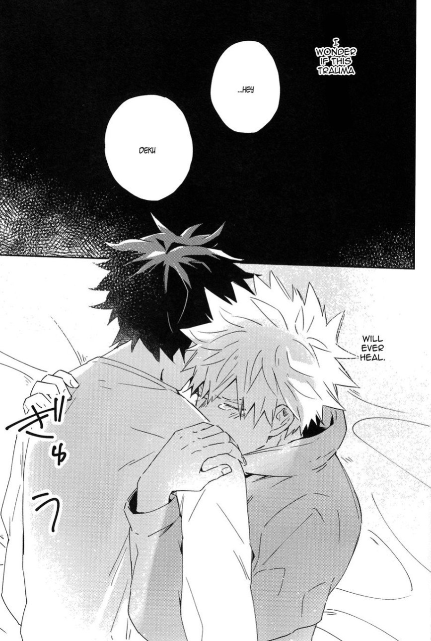 (SUPER27) [Shounen-H (Yuuki)] Boku no Sanso de Ikiteite - Live by my side. (Boku no Hero Academia) [Sudden Happiness Scans]