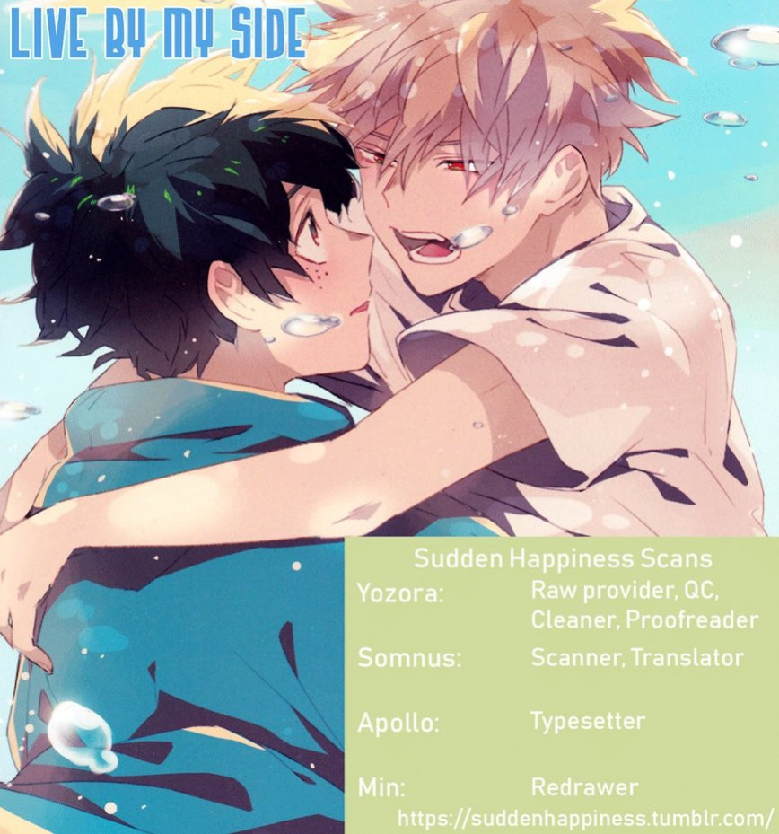 (SUPER27) [Shounen-H (Yuuki)] Boku no Sanso de Ikiteite - Live by my side. (Boku no Hero Academia) [Sudden Happiness Scans]