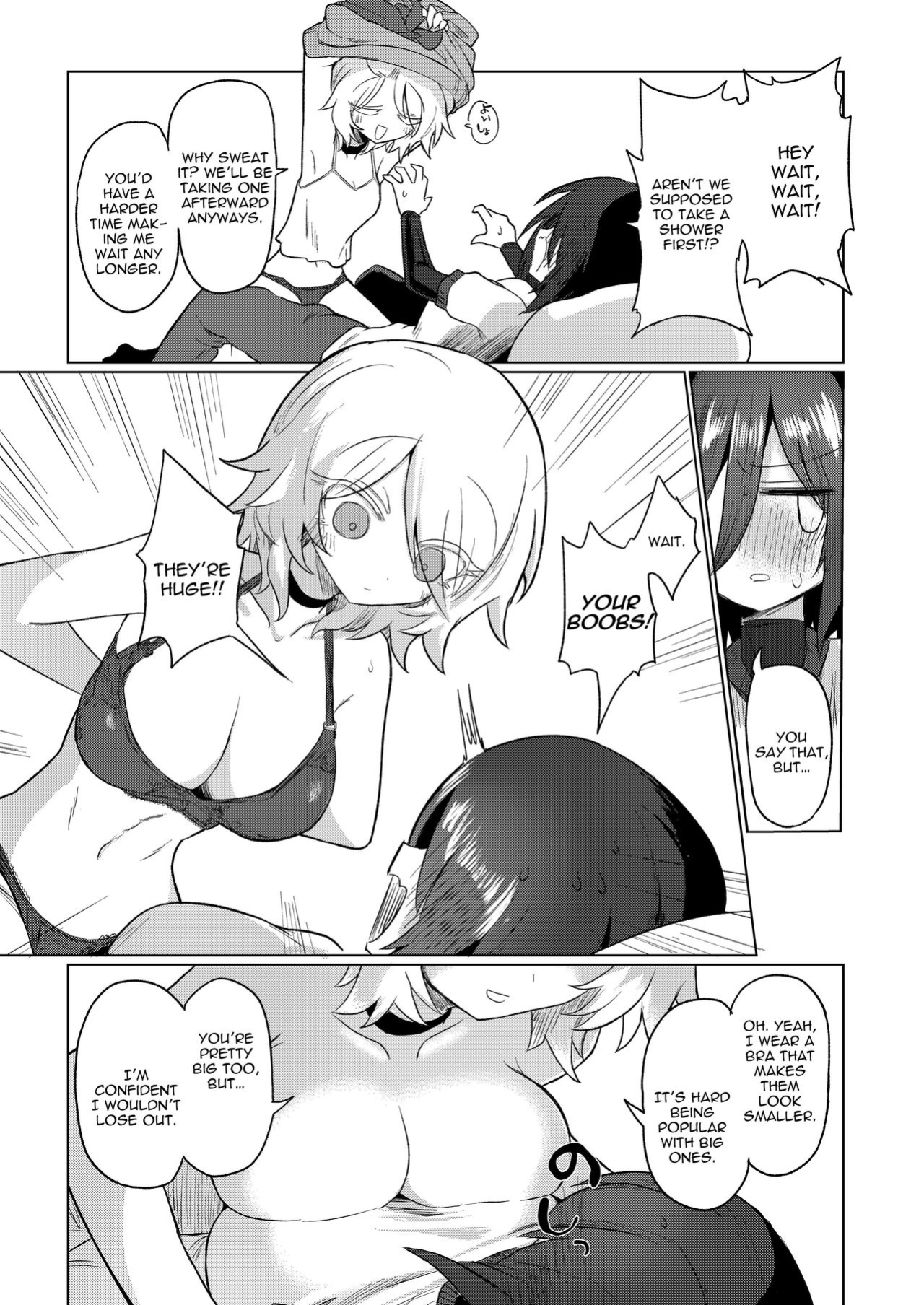 [Shiratama Moti (Various)] Chichichichichichi Oppai Yuri Goudoushi | Titititititty Breasty Lesbian Joint Publication [IXIA WORKS]