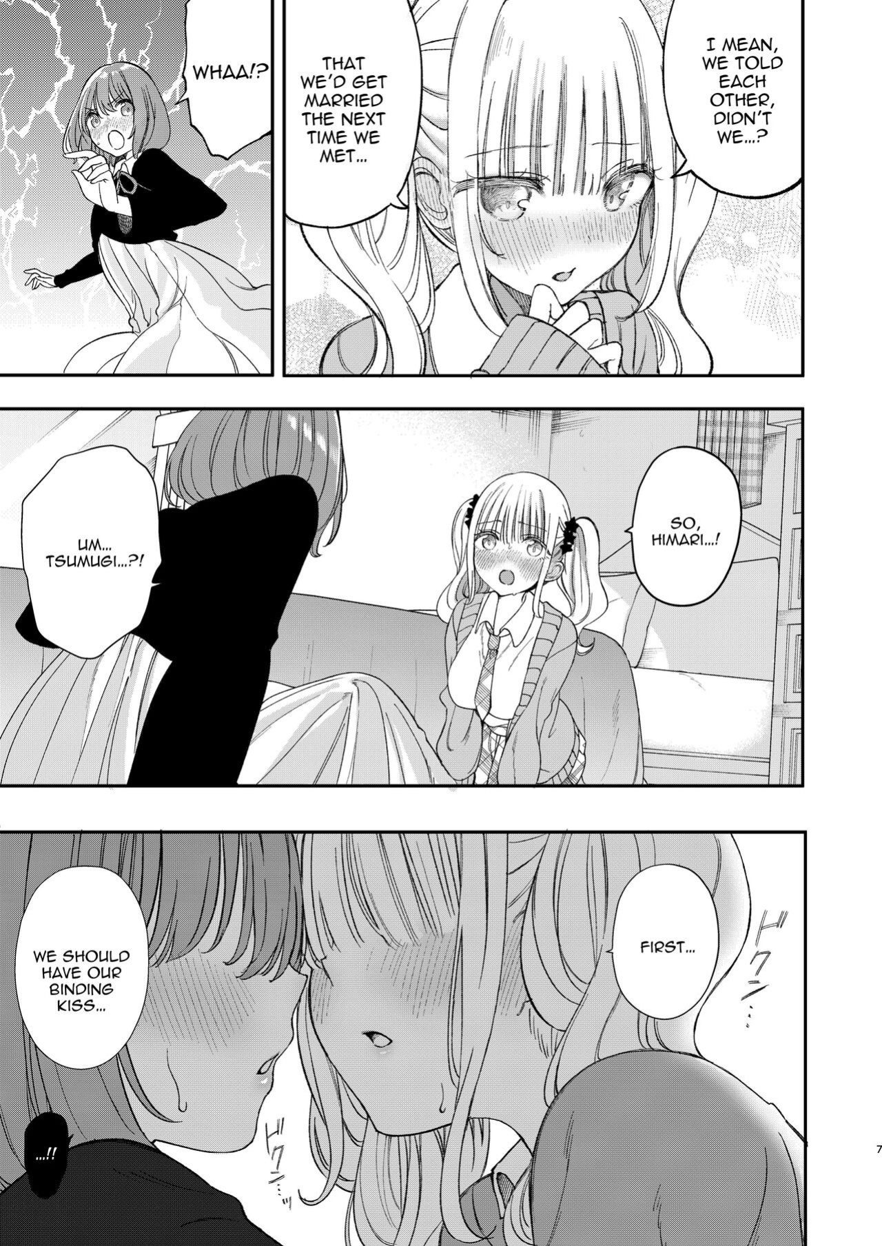 [Shiratama Moti (Various)] Chichichichichichi Oppai Yuri Goudoushi | Titititititty Breasty Lesbian Joint Publication [IXIA WORKS]
