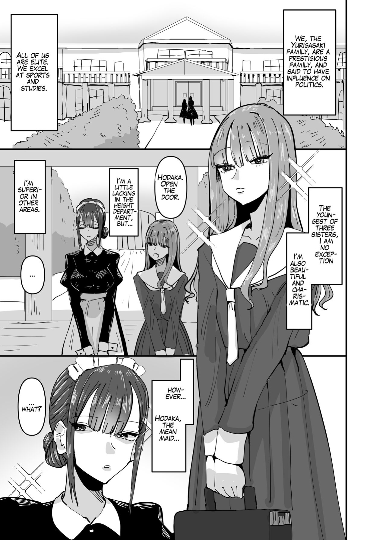 [Aweida] Ijiwaru na Do-S Maid o Wakarasetai Ojou-sama no Hanashi | Rich Girl Wants To Teach Her Sadistic Maid A Lesson [HONYAKU arms]