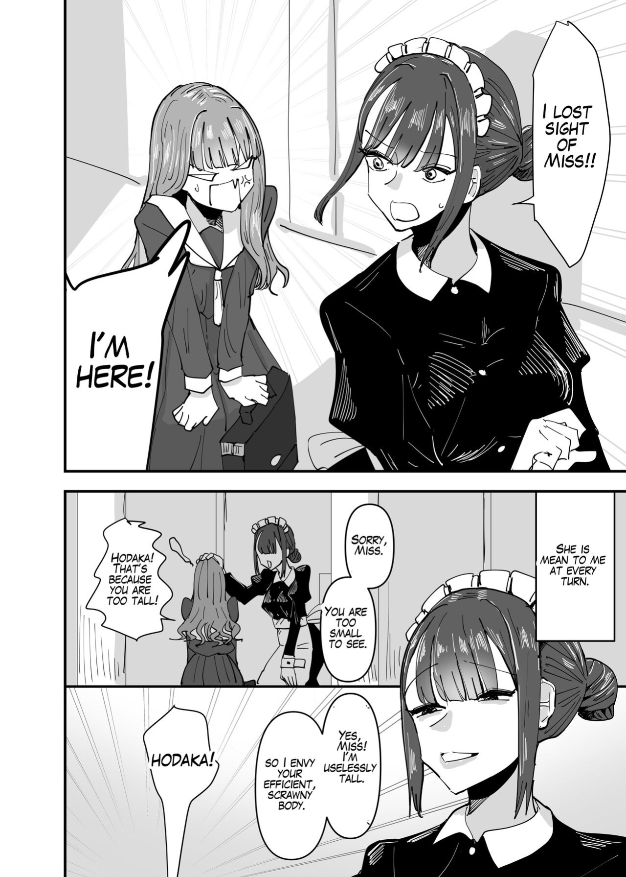 [Aweida] Ijiwaru na Do-S Maid o Wakarasetai Ojou-sama no Hanashi | Rich Girl Wants To Teach Her Sadistic Maid A Lesson [HONYAKU arms]
