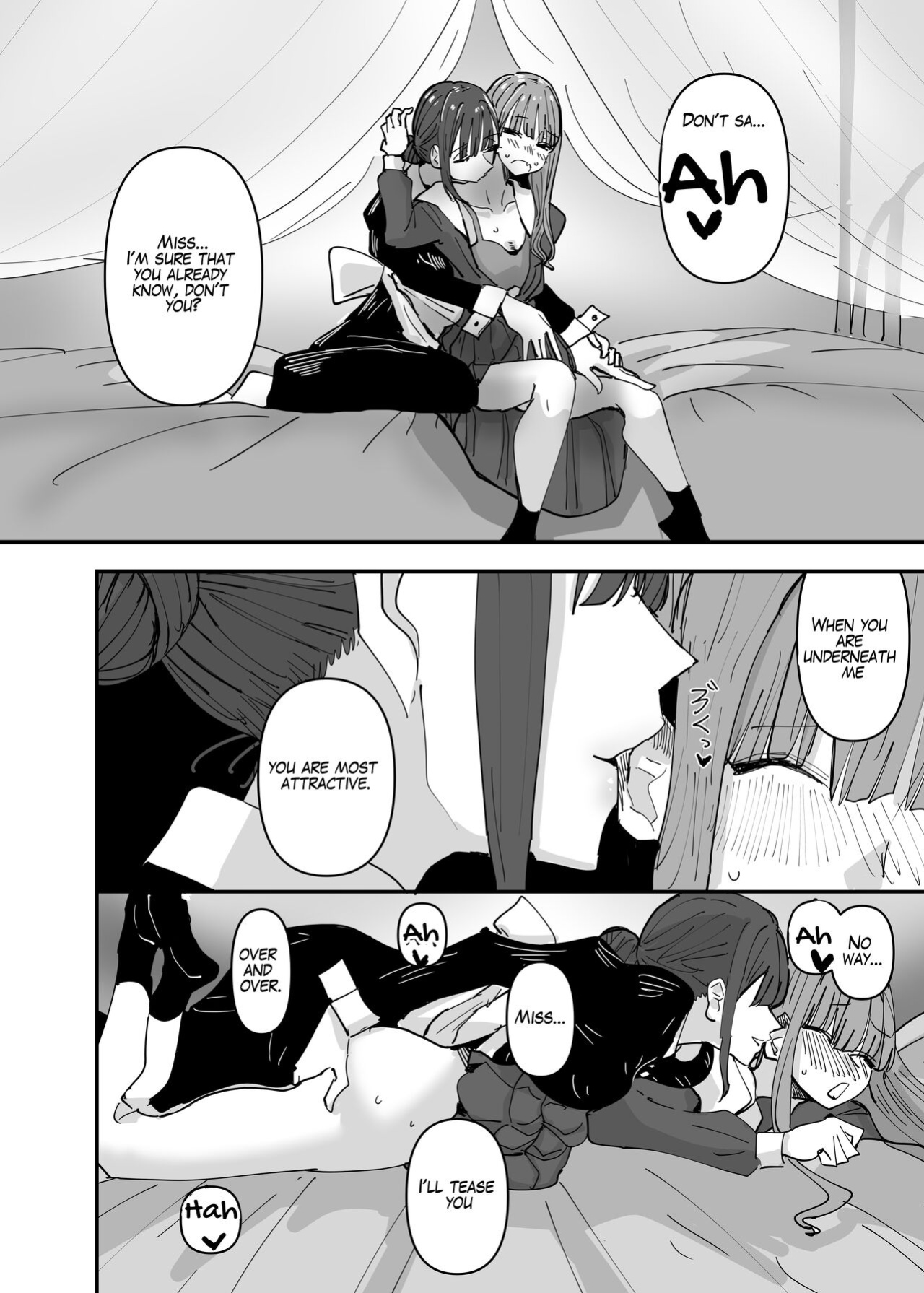 [Aweida] Ijiwaru na Do-S Maid o Wakarasetai Ojou-sama no Hanashi | Rich Girl Wants To Teach Her Sadistic Maid A Lesson [HONYAKU arms]