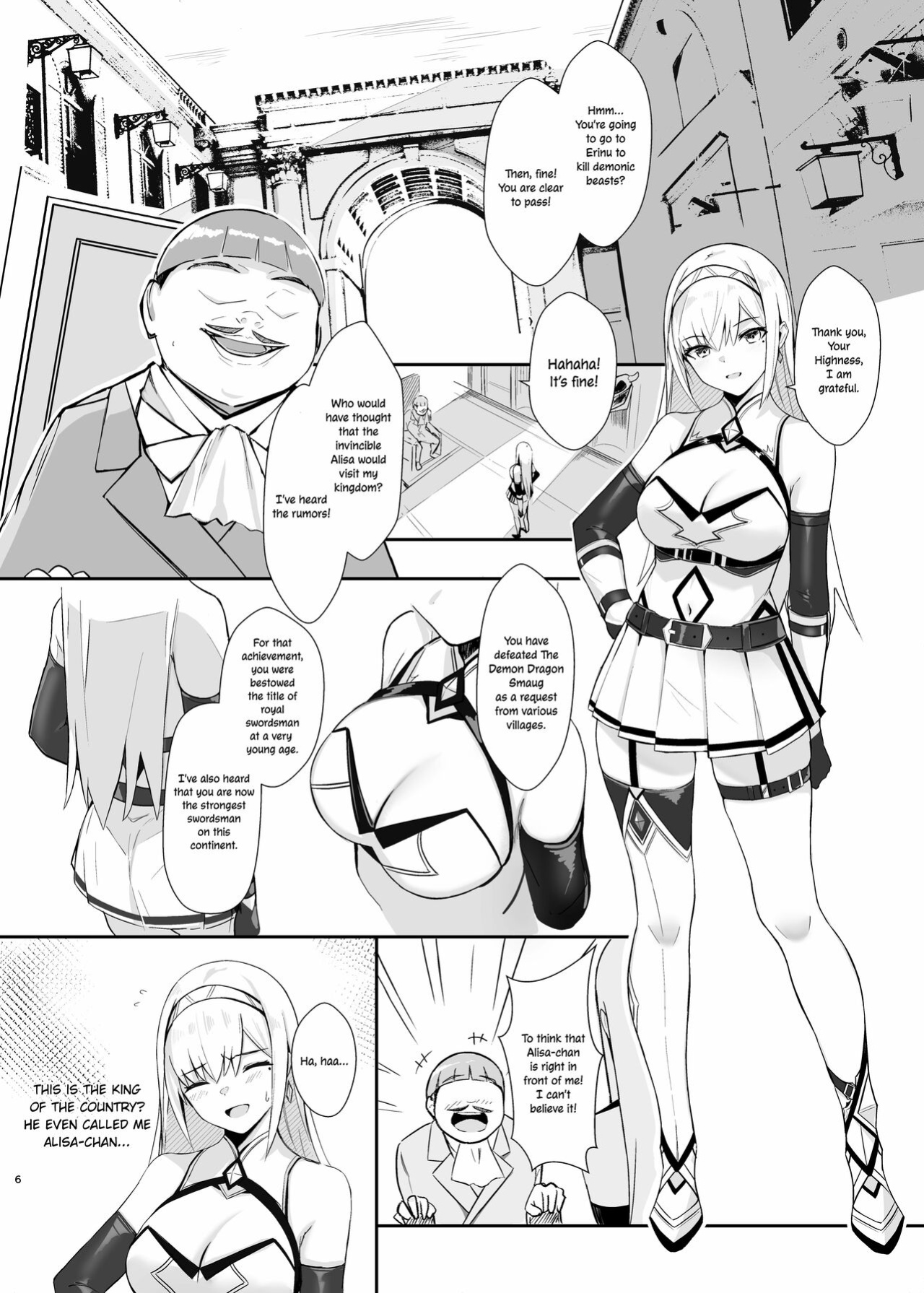 [HoneyRoad (Bee Doushi)] ALISA -Donyoku na Ou no Wana- | ALISA -The Greedy King's Trap- [ConTL]
