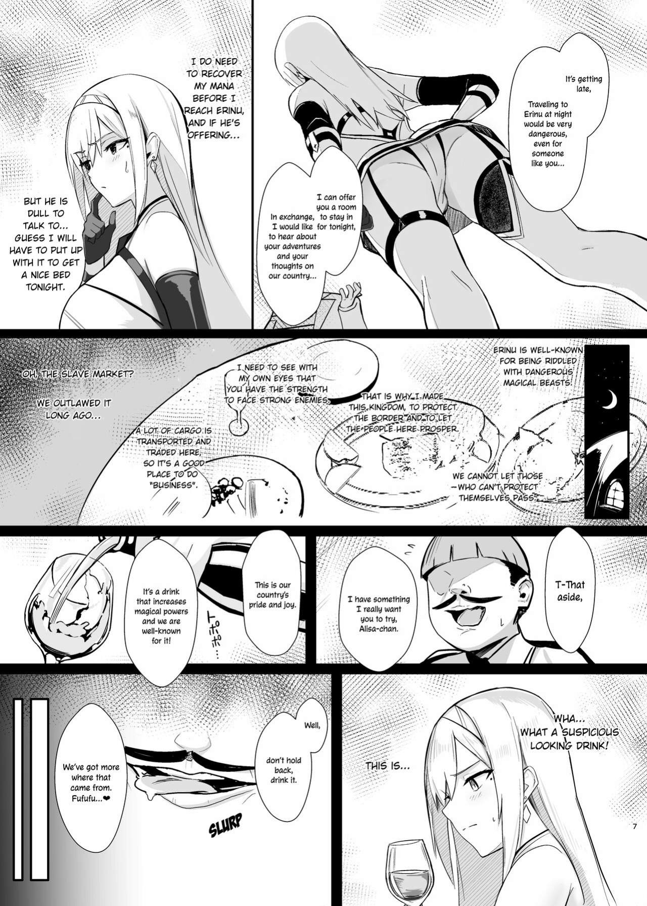 [HoneyRoad (Bee Doushi)] ALISA -Donyoku na Ou no Wana- | ALISA -The Greedy King's Trap- [ConTL]
