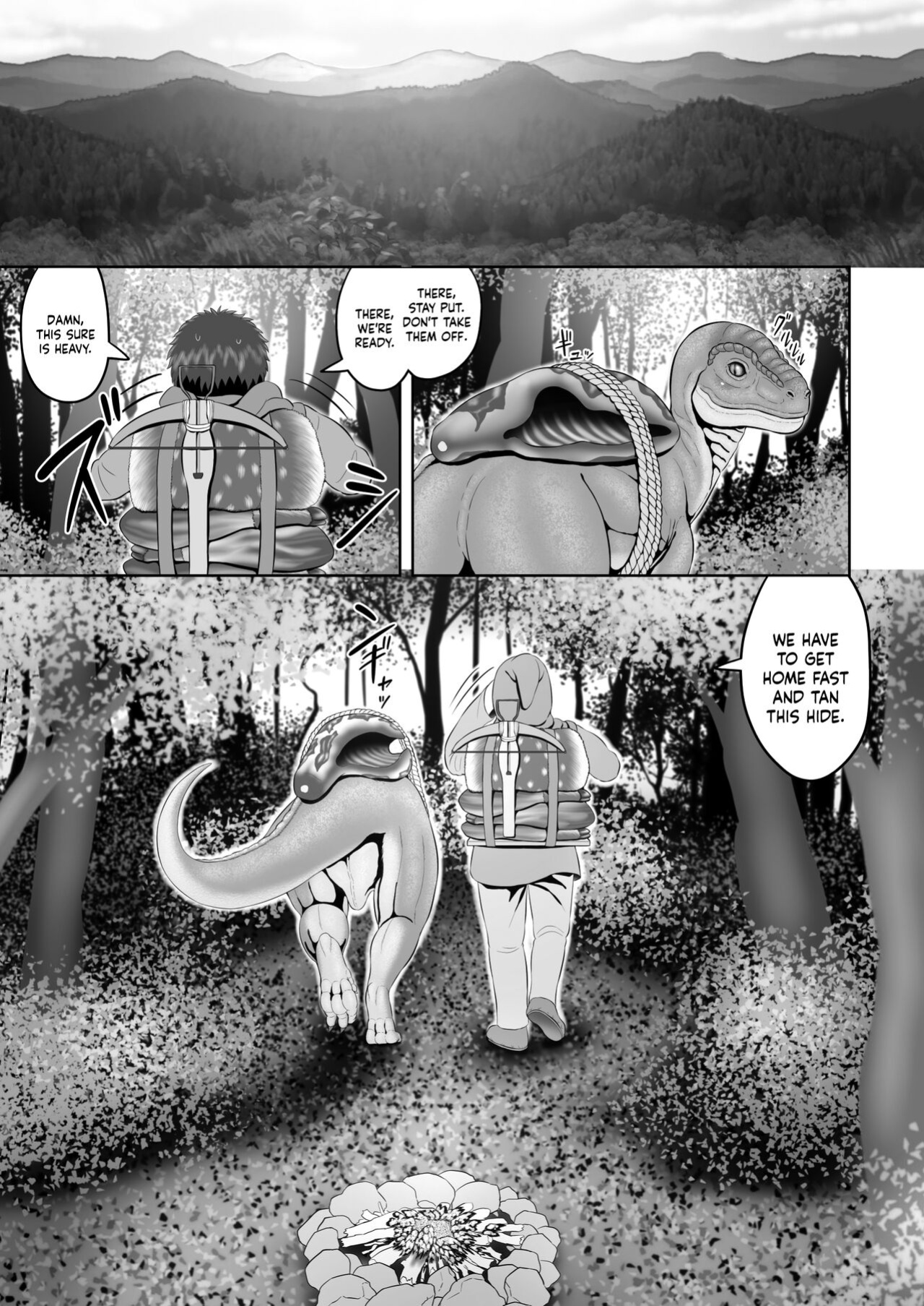 [Seiitsukyou (Goto-beido)] Beast Love Tales ~The Hunter and the Raptor~ [Kinsei Translations]