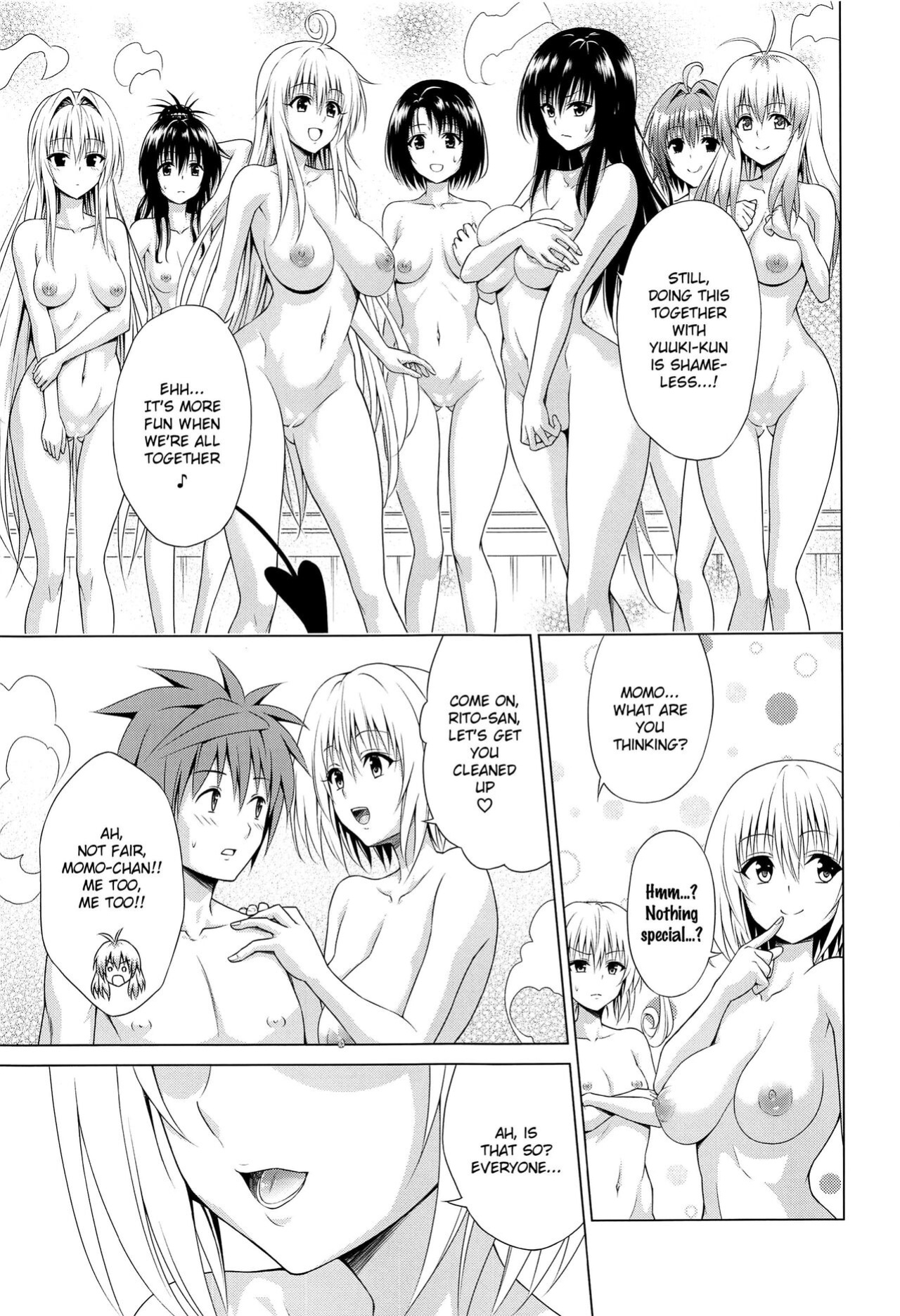 (C101) [TORA MACHINE (Kasukabe Taro)] Mezase! Harem Keikaku RX vol. 1 (To LOVE-Ru) [Saki-Kotowari]
