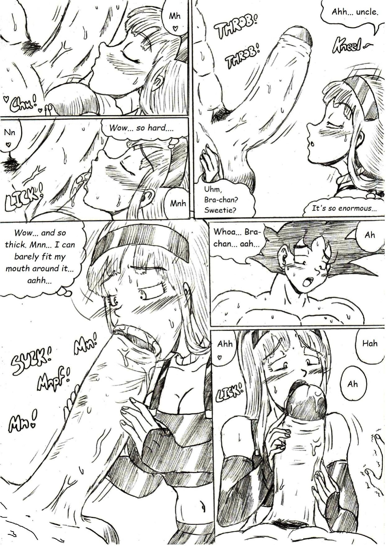 [TheWriteFiction] My Father's Hot Rival (Dragon Ball GT)