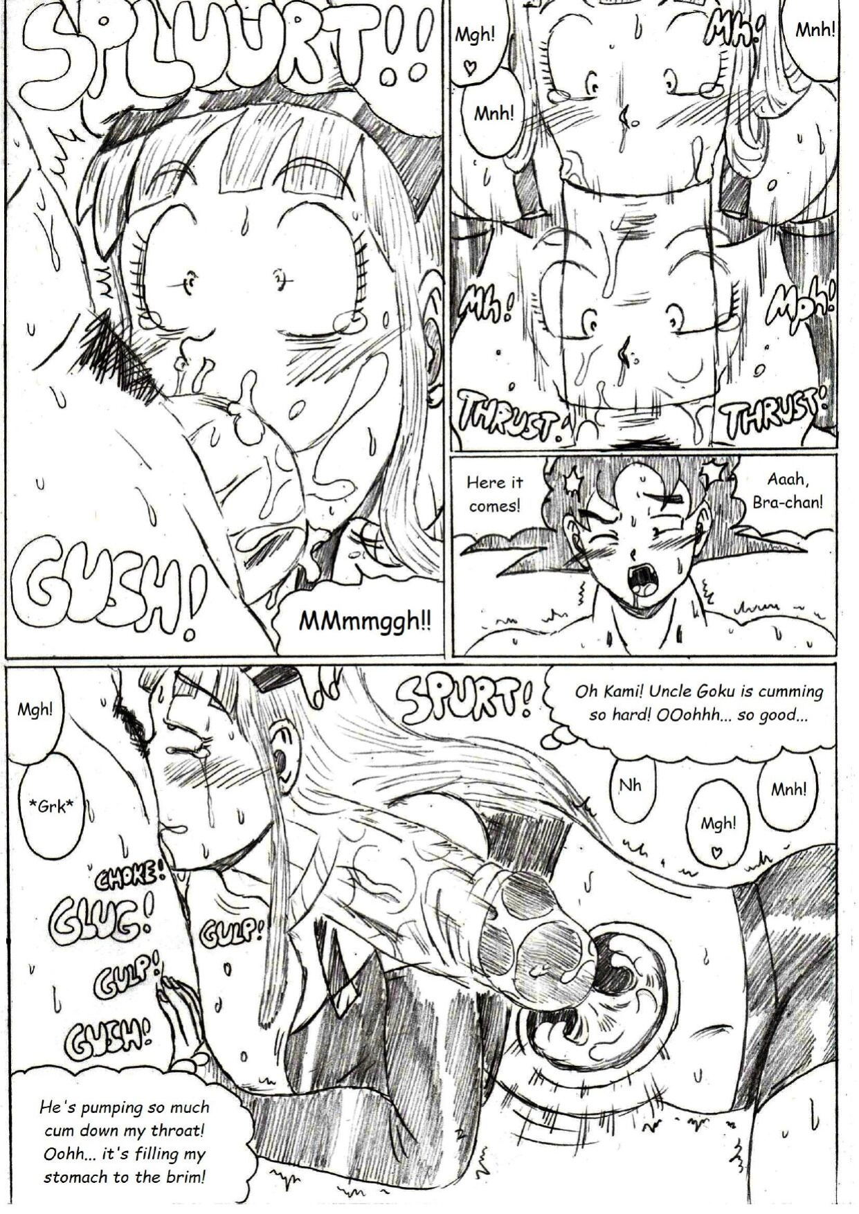 [TheWriteFiction] My Father's Hot Rival (Dragon Ball GT)