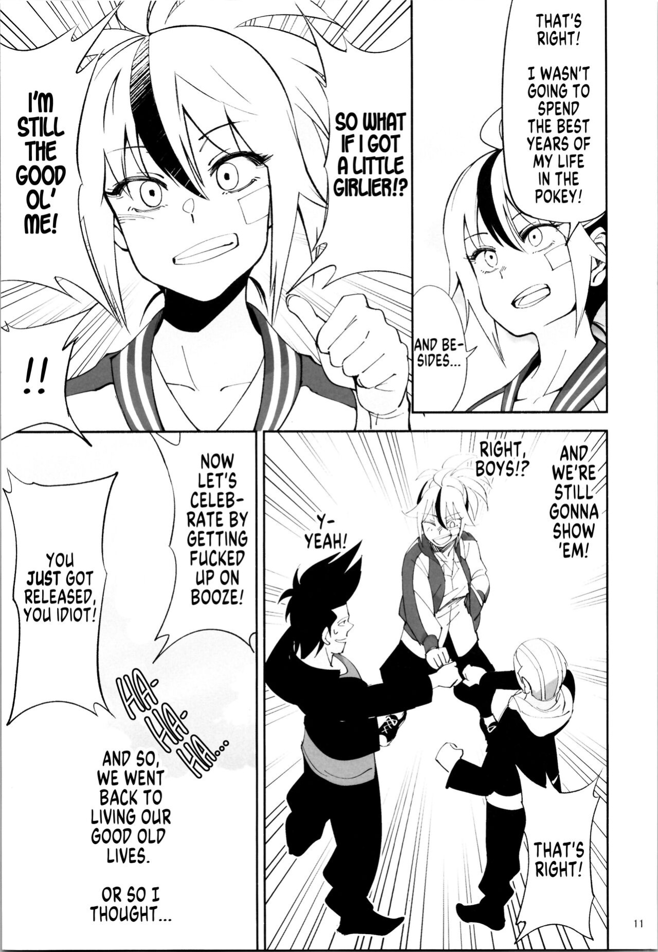 (C99) [Dokudami (Okita Ababa)] TS? NTR? Joutou da Kora! | TS? NTR? Imma Kick Your Ass! [SachiKing]