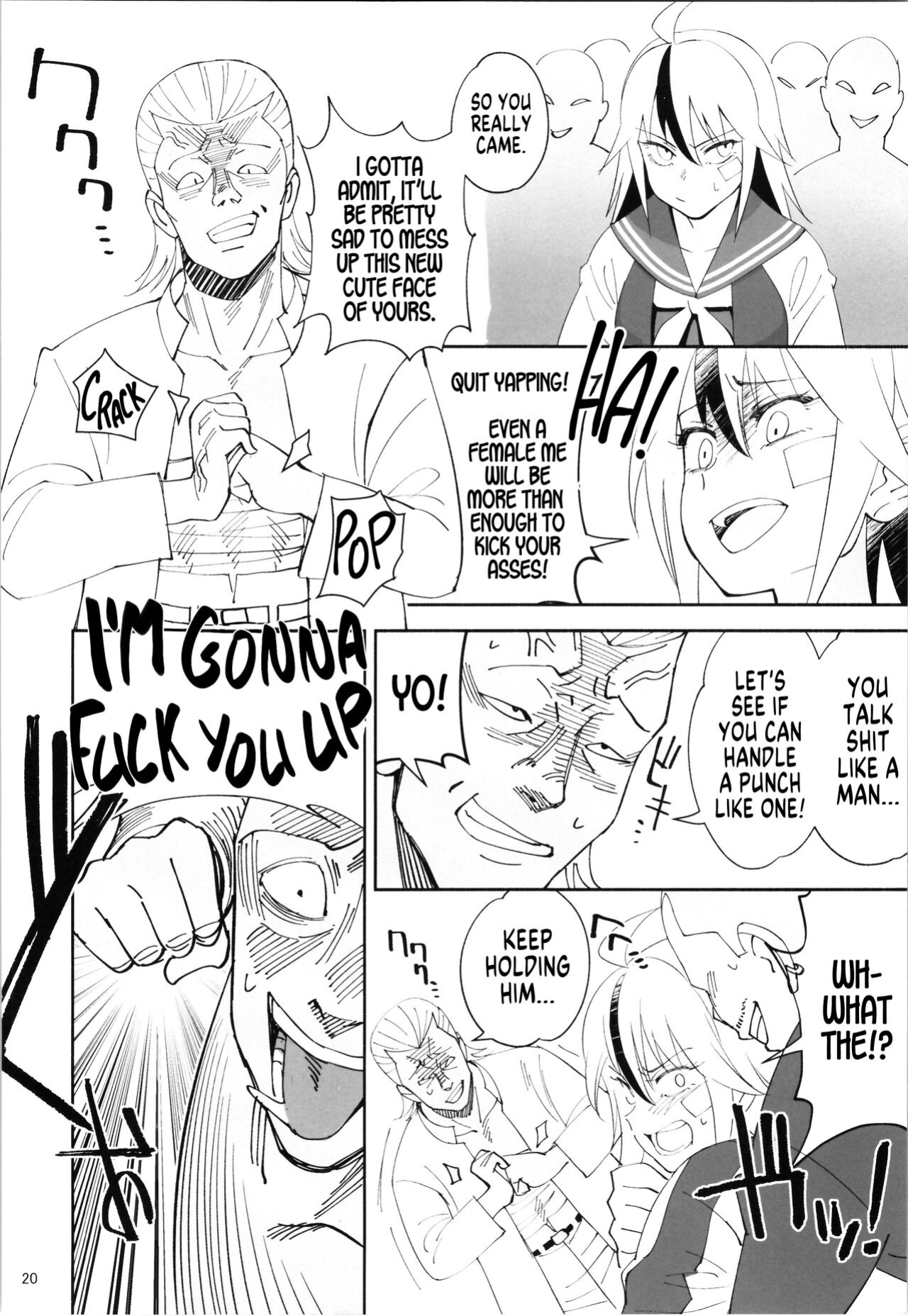 (C99) [Dokudami (Okita Ababa)] TS? NTR? Joutou da Kora! | TS? NTR? Imma Kick Your Ass! [SachiKing]