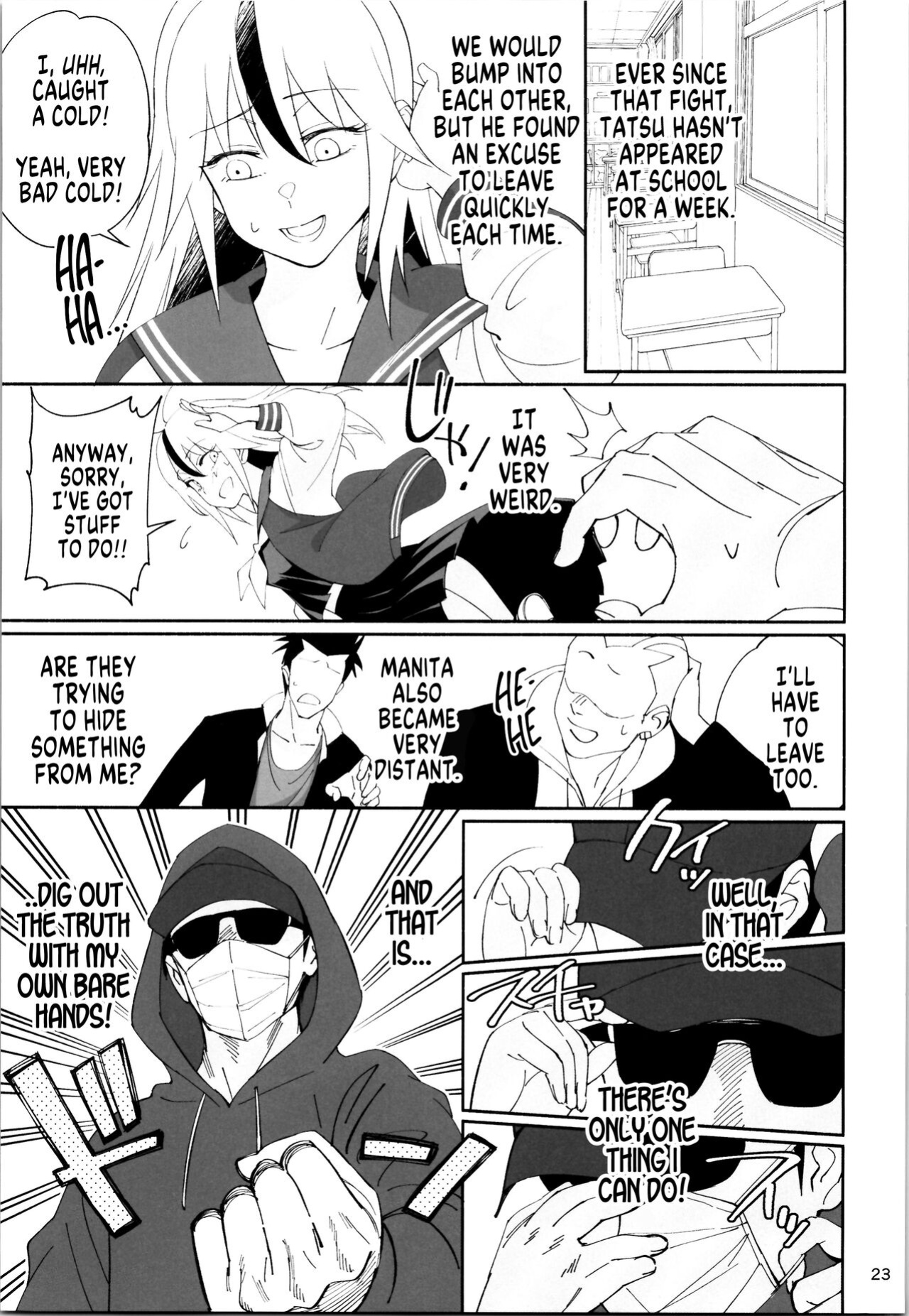 (C99) [Dokudami (Okita Ababa)] TS? NTR? Joutou da Kora! | TS? NTR? Imma Kick Your Ass! [SachiKing]