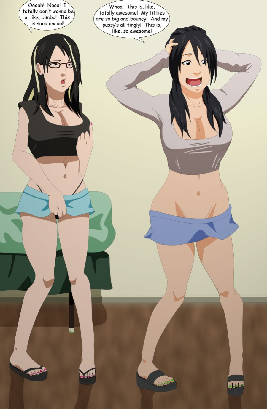 Bimbofication Galore Part 1