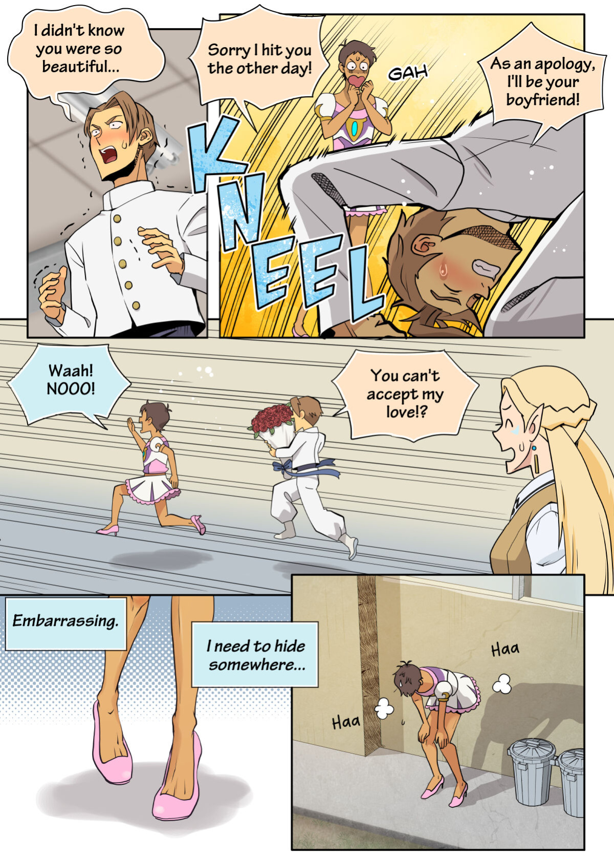 [halleseed] Boyfriend in a skirt (Voltron: Legendary Defender) [英語]