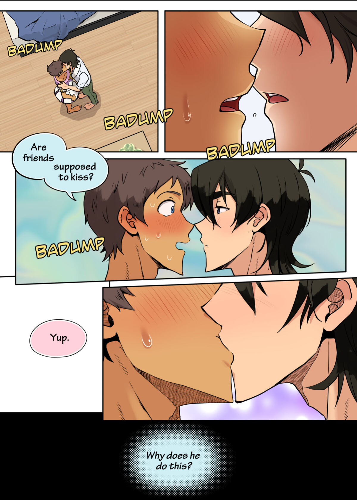 [halleseed] Boyfriend in a skirt (Voltron: Legendary Defender) [英語]
