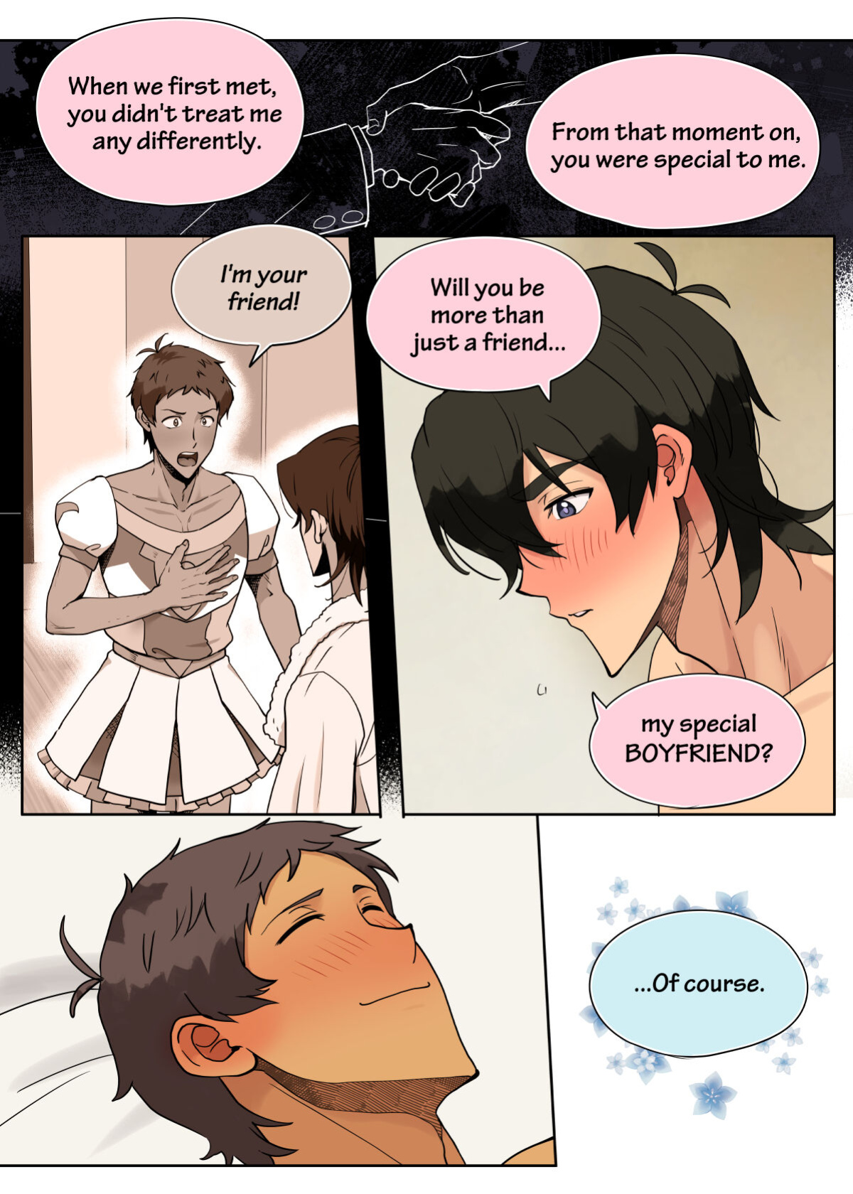 [halleseed] Boyfriend in a skirt (Voltron: Legendary Defender) [英語]