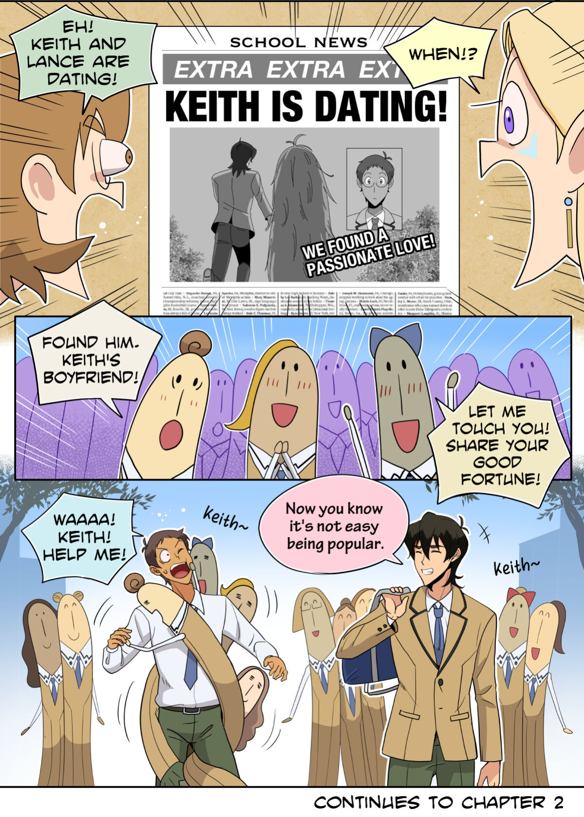 [halleseed] Boyfriend in a skirt (Voltron: Legendary Defender) [英語]