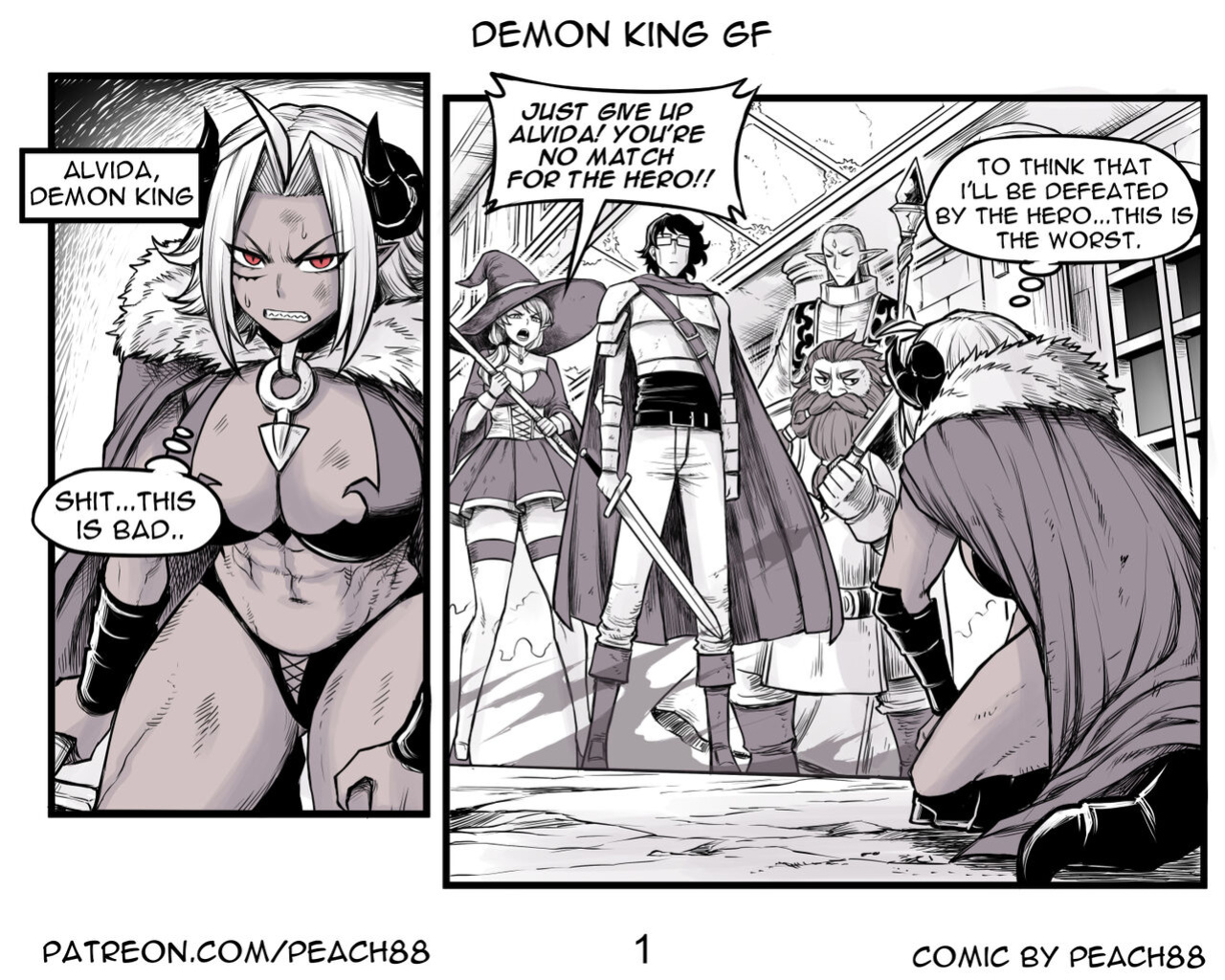 [PeaCh88] Demon King GF ch.1-5 (+Patreon extra)