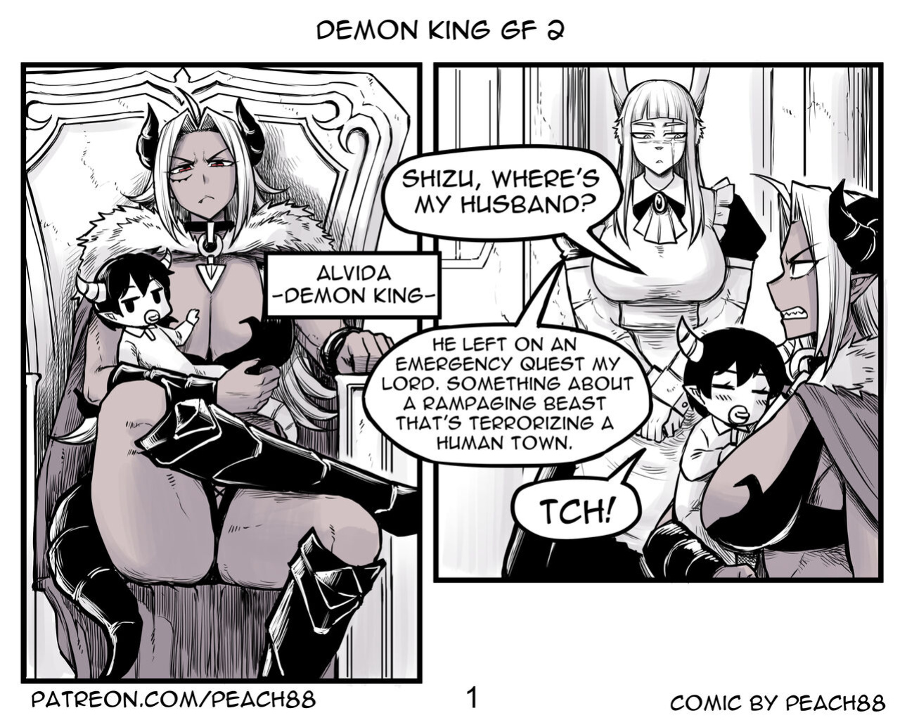 [PeaCh88] Demon King GF ch.1-5 (+Patreon extra)